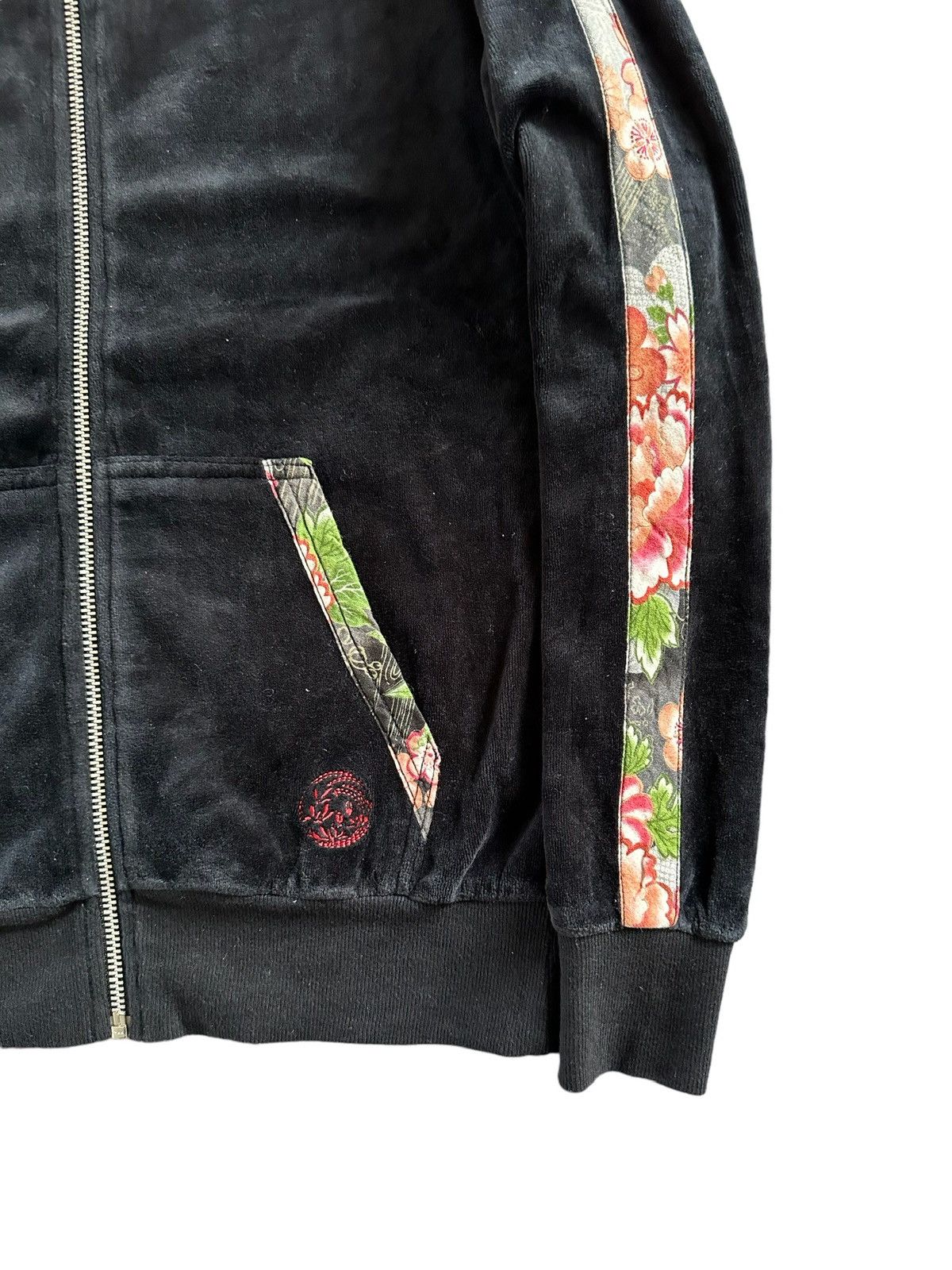 Takeo Kikuchi 2000s Takeo Kikuchi velour zipper sweater Size US S / EU 44-46 / 1 - 5 Thumbnail