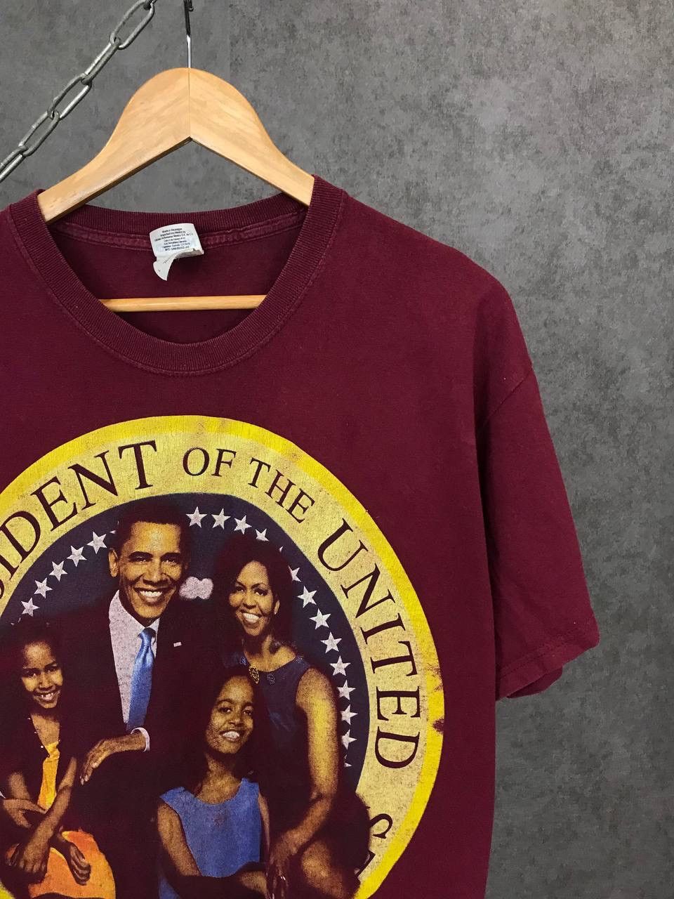 President's Barack Obama and the 1st family vintage tee Size US L / EU 52-54 / 3 - 2 Thumbnail