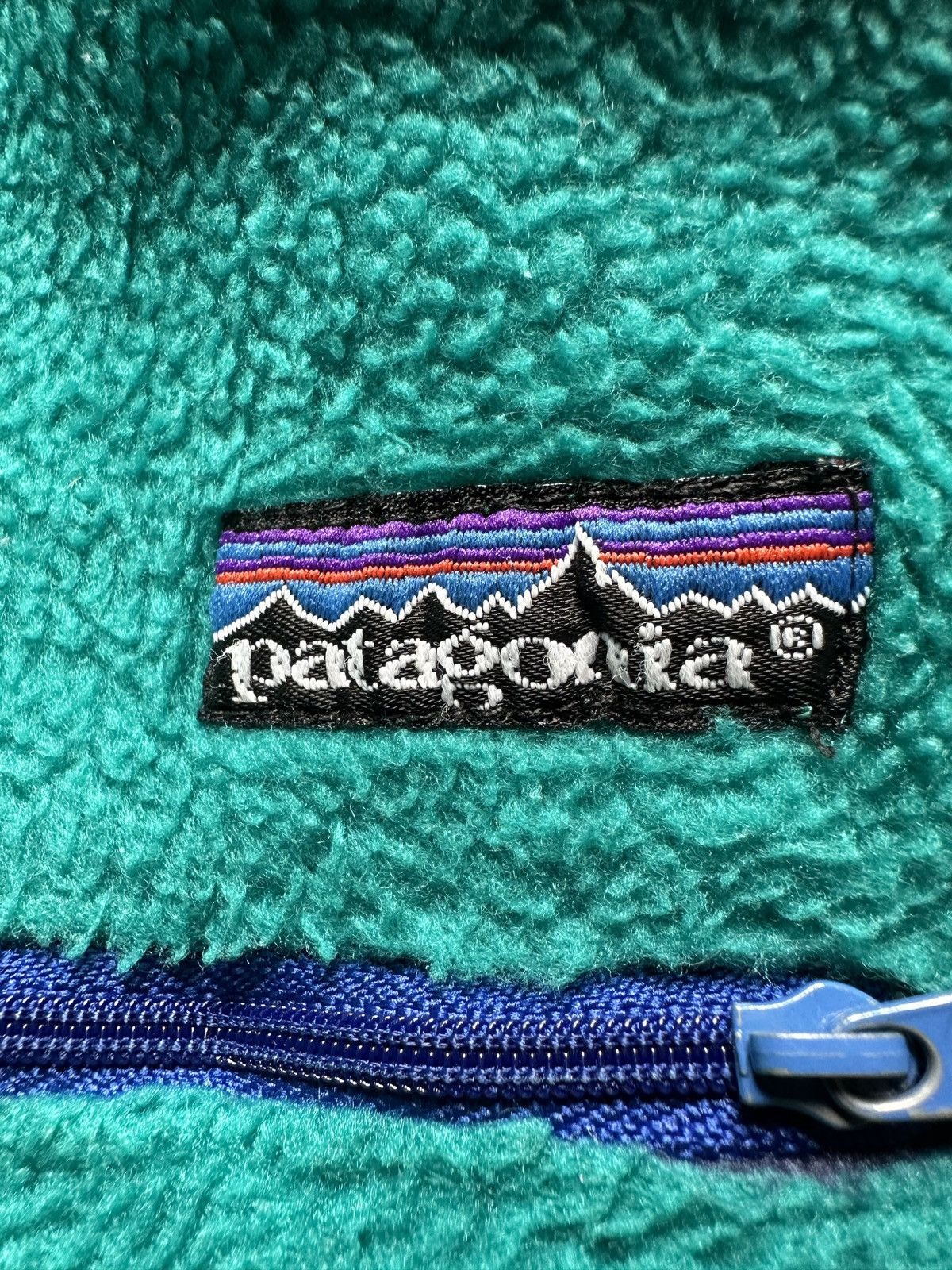 Patagonia 1998 vintage Patagonia deep pile fleece zipper jacket Size US S / EU 44-46 / 1 - 10 Thumbnail