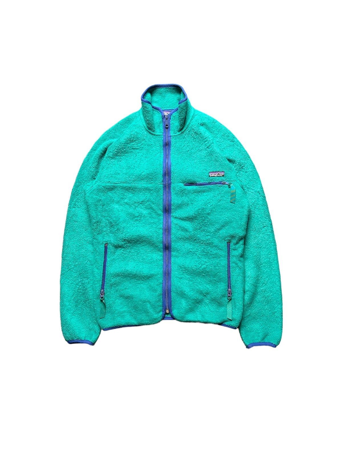Patagonia 1998 vintage Patagonia deep pile fleece zipper jacket Size US S / EU 44-46 / 1 - 1 Thumbnail
