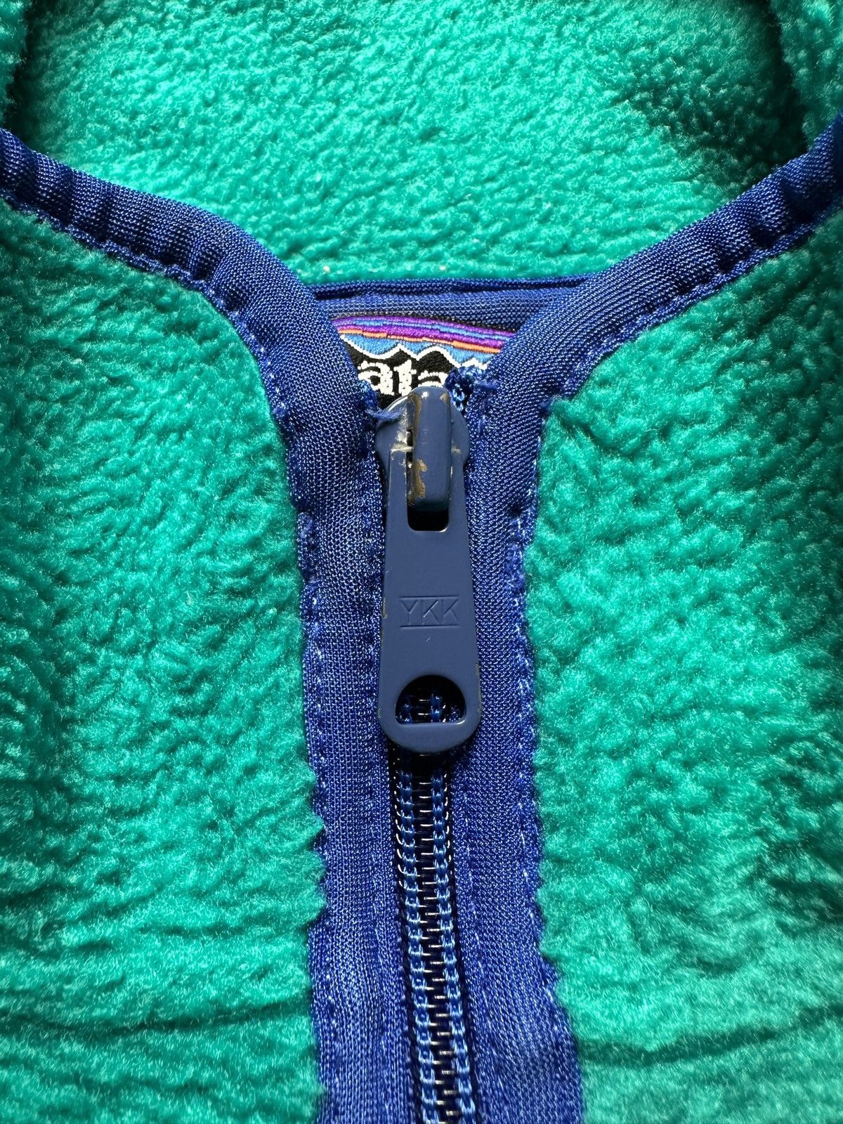 Patagonia 1998 vintage Patagonia deep pile fleece zipper jacket Size US S / EU 44-46 / 1 - 15 Thumbnail