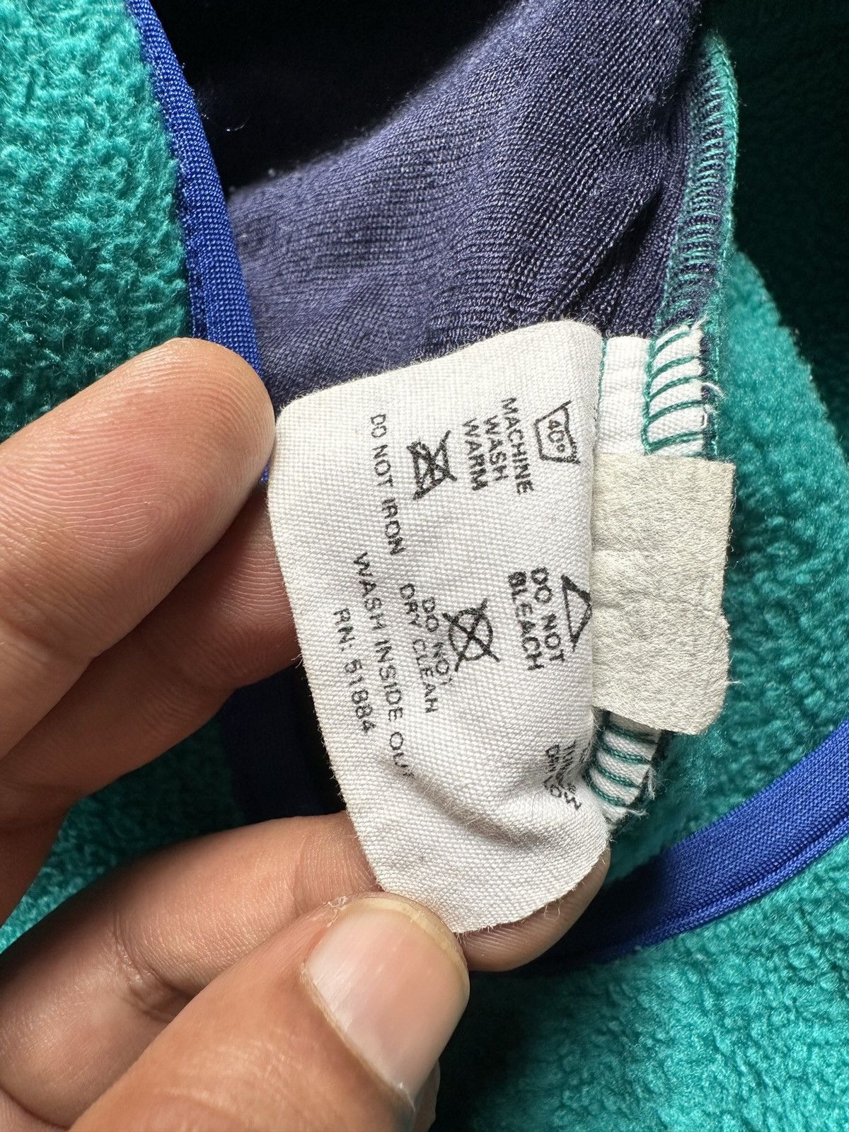 Patagonia 1998 vintage Patagonia deep pile fleece zipper jacket Size US S / EU 44-46 / 1 - 12 Thumbnail