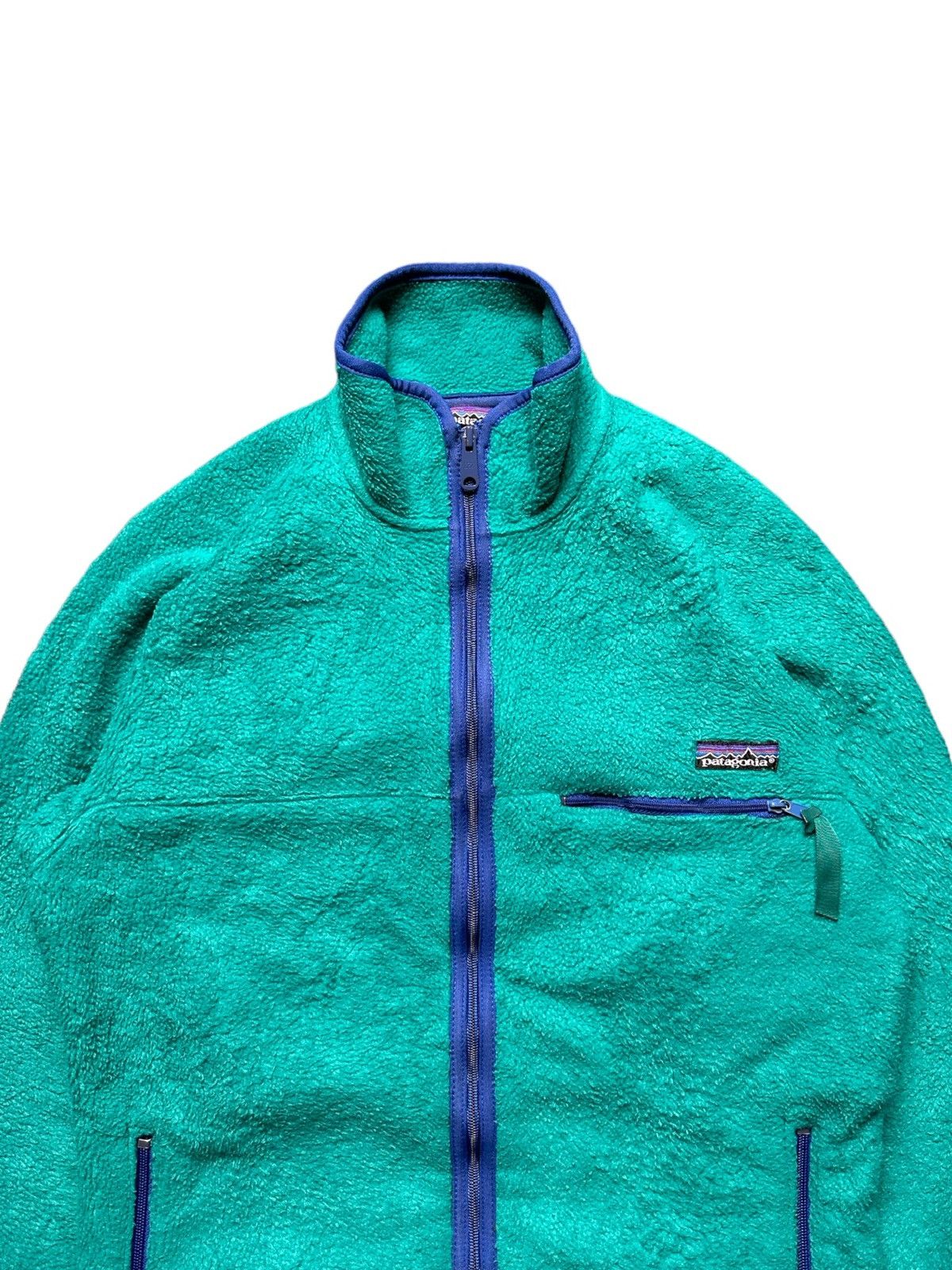 Patagonia 1998 vintage Patagonia deep pile fleece zipper jacket Size US S / EU 44-46 / 1 - 5 Thumbnail