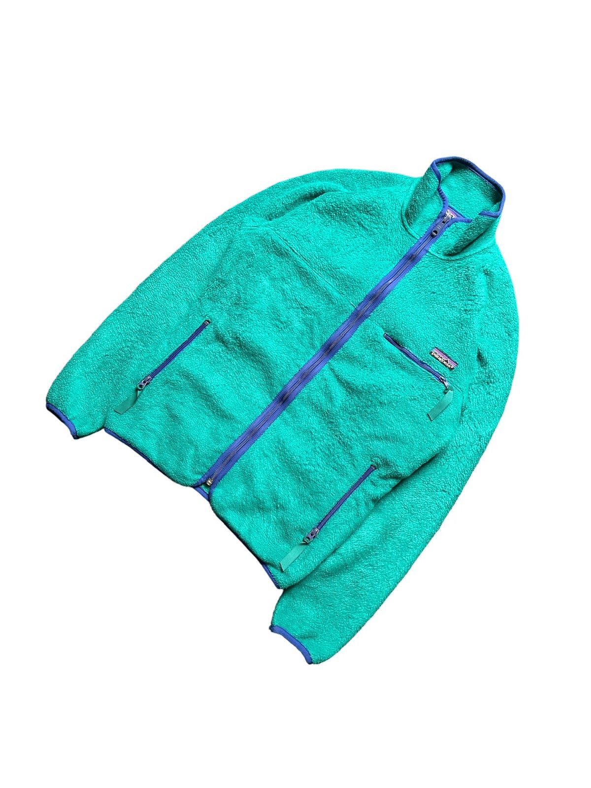 Patagonia 1998 vintage Patagonia deep pile fleece zipper jacket Size US S / EU 44-46 / 1 - 4 Thumbnail