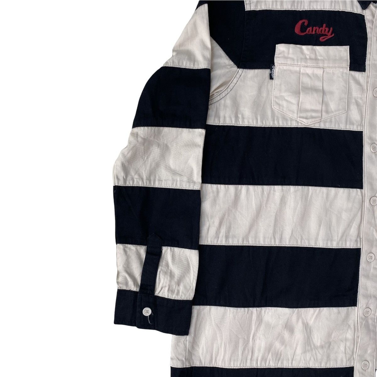 Flannel Union Made Candy Stripper Light Jacket Size US M / EU 48-50 / 2 - 2 Thumbnail