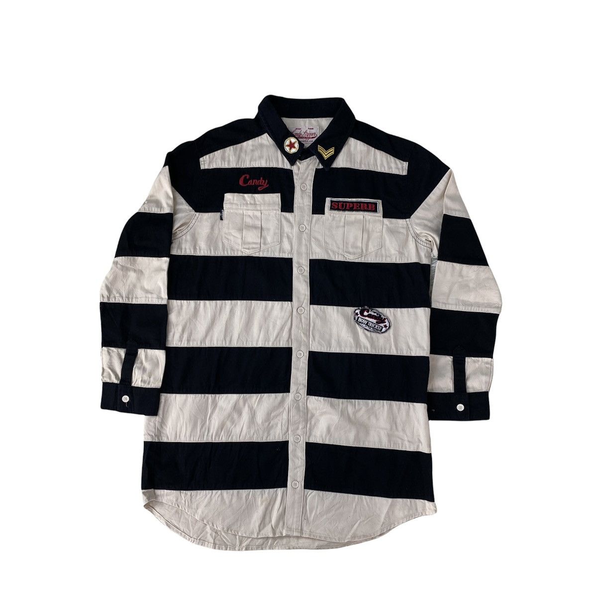 Union Made Candy Stripper Light Jacket