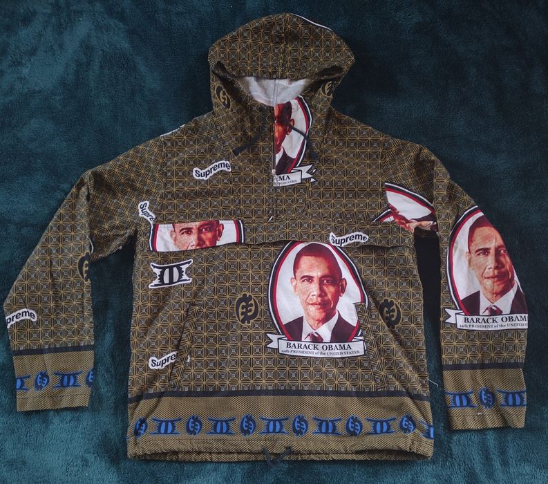 通販でクリスマス supreme Obama Anorak Pullover セットアップ