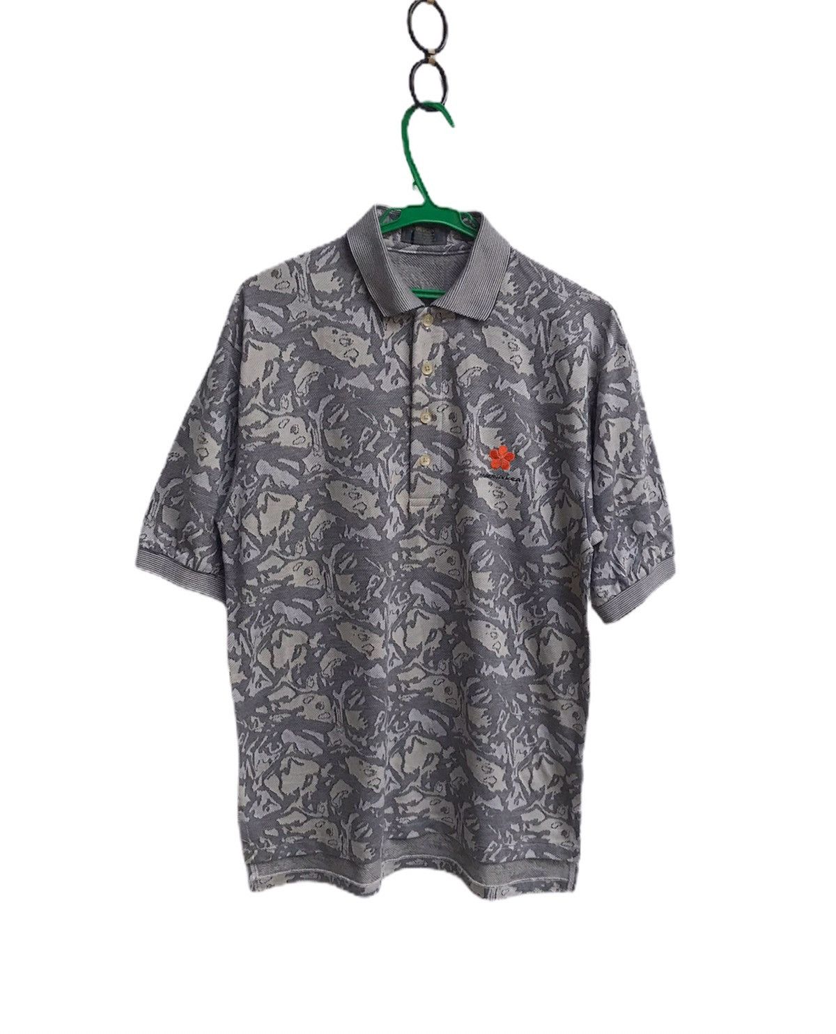 🔥Descente Nice Pattern Polo Shirt