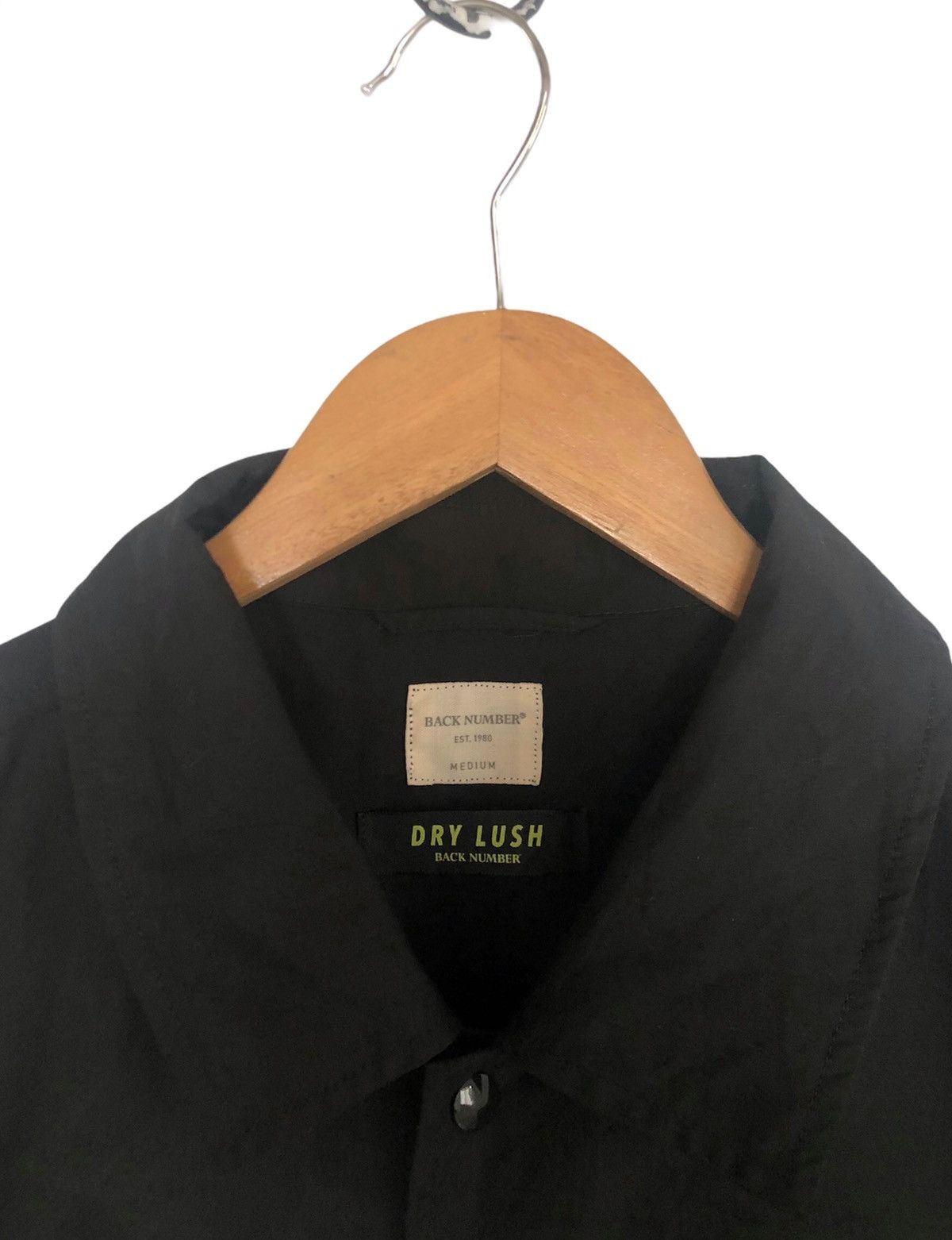 Japanese Brand 🔥Back Number Dry Lush Short Sleeve Button Flap Shirt Size US M / EU 48-50 / 2 - 4 Thumbnail
