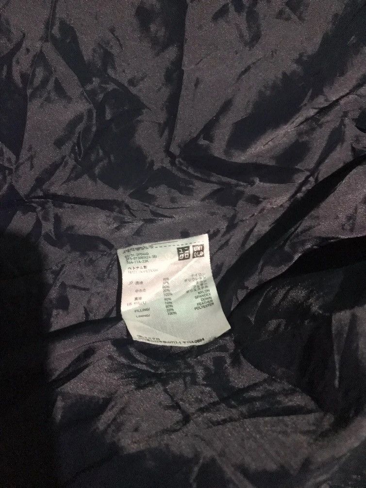 Japanese Brand × Uniqlo Uniqlo Black Puffer Jacket With Hoodies Size US M / EU 48-50 / 2 - 6 Thumbnail