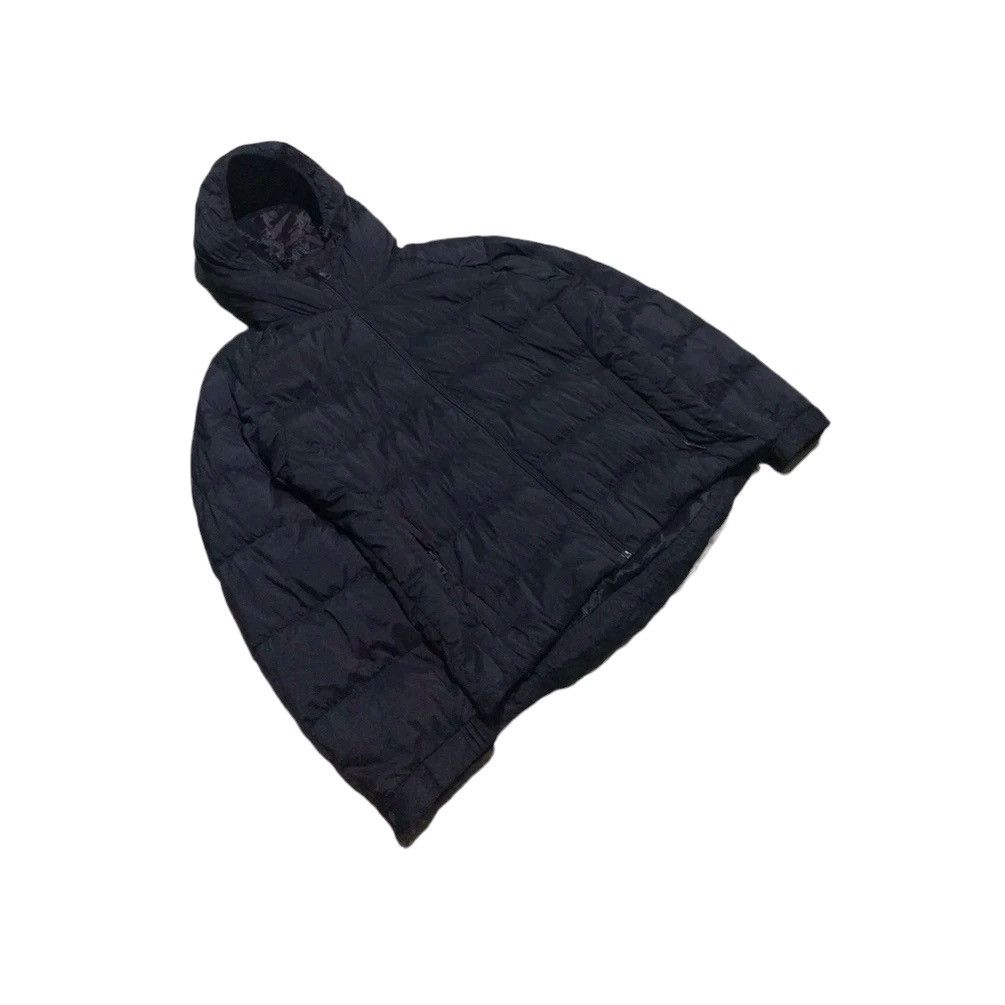 Japanese Brand × Uniqlo Uniqlo Black Puffer Jacket With Hoodies Size US M / EU 48-50 / 2 - 3 Thumbnail