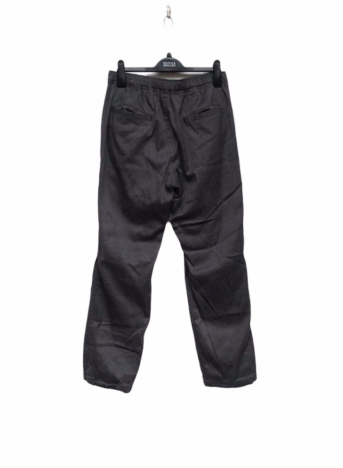 Japanese Brand 🔥Nice Casual Sweatpants Fleece Inside Size US 27 - 2 Thumbnail