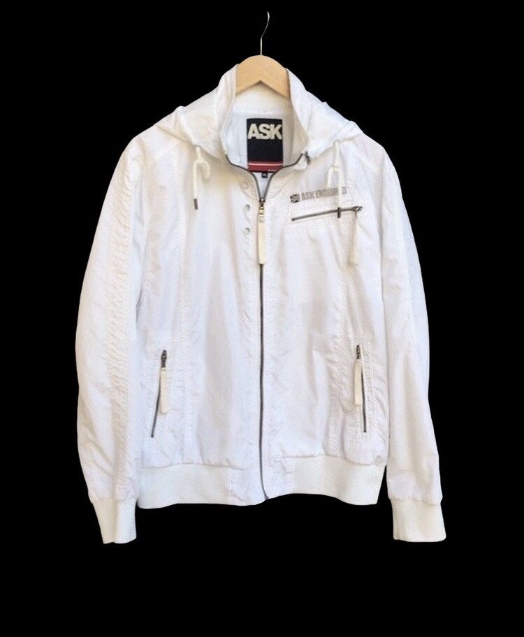 Designer × Japanese Brand × Vintage 🔥Ask Enquired Windbreaker Jacket With Hoodies Size US M / EU 48-50 / 2 - 3 Thumbnail