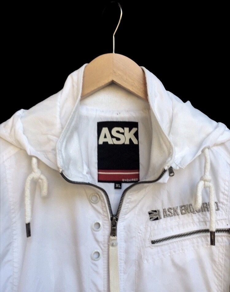 Designer × Japanese Brand × Vintage 🔥Ask Enquired Windbreaker Jacket With Hoodies Size US M / EU 48-50 / 2 - 4 Thumbnail