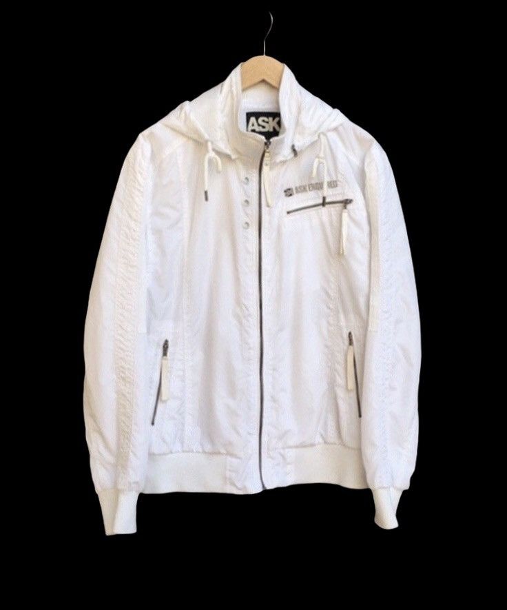 Designer × Japanese Brand × Vintage 🔥Ask Enquired Windbreaker Jacket With Hoodies Size US M / EU 48-50 / 2 - 1 Thumbnail