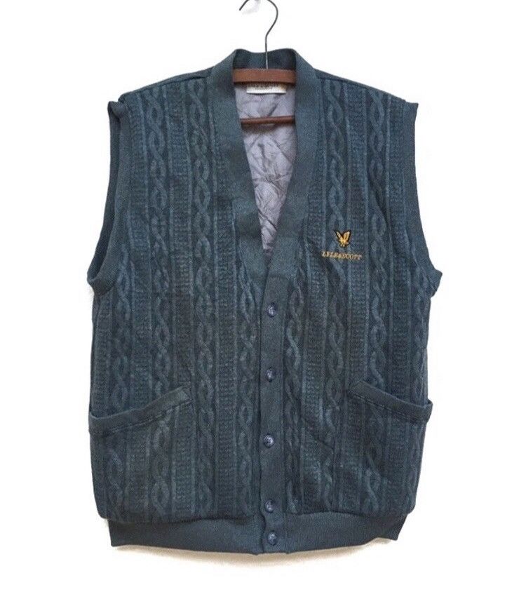 Lyle & Scott × Vintage 🔥Lyle & Scott Nice Vests Size US L / EU 52-54 / 3 - 1 Thumbnail