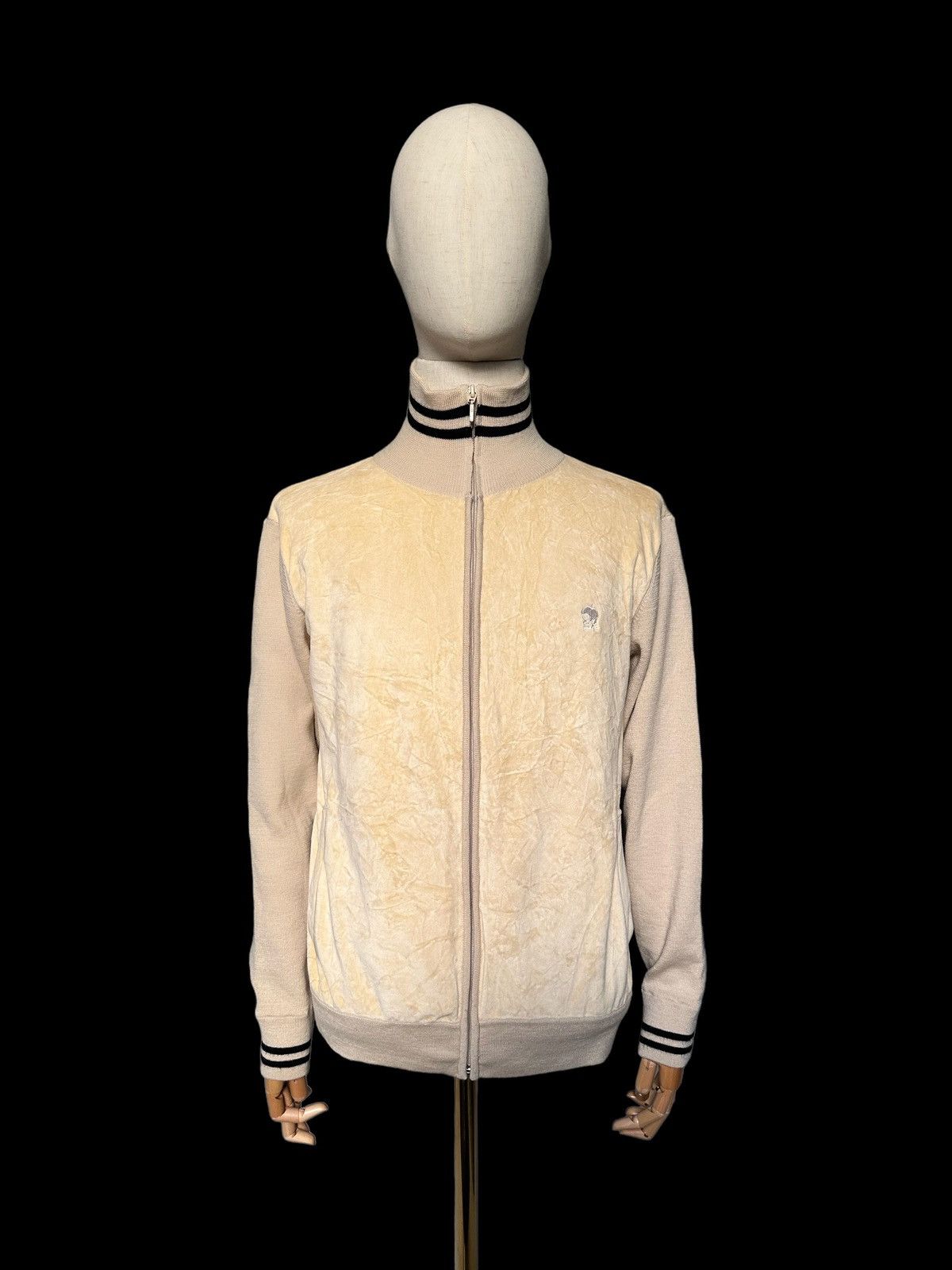 Takeo Kikuchi AW07 Takeo Kikuchi Velour sweater zipper Size US M / EU 48-50 / 2 - 8 Thumbnail