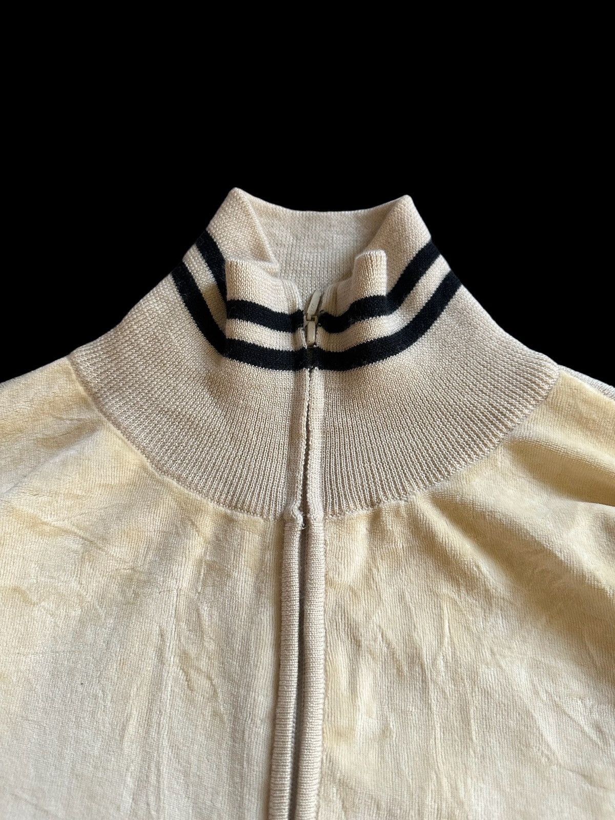 Takeo Kikuchi AW07 Takeo Kikuchi Velour sweater zipper Size US M / EU 48-50 / 2 - 6 Thumbnail