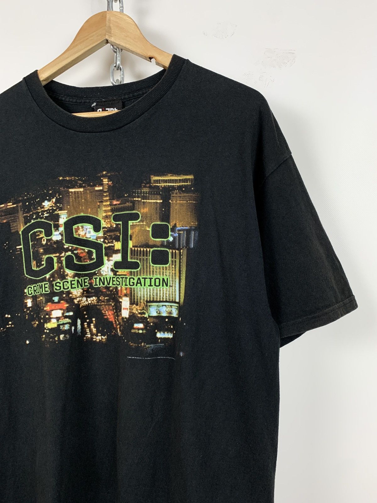 Giant 2006 Vintage CSI Crime Scene Investigation TV Series T-Shirt Size US XL / EU 56 / 4 - 4 Thumbnail