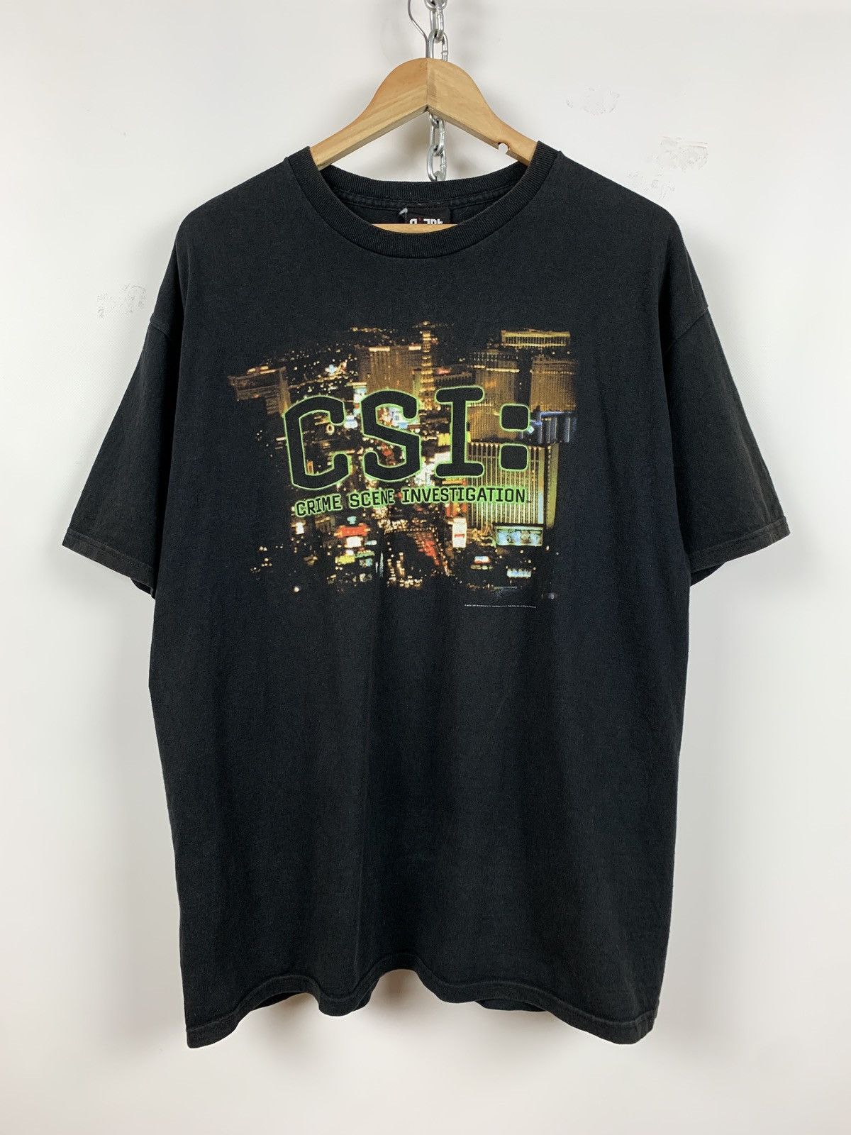 Giant 2006 Vintage CSI Crime Scene Investigation TV Series T-Shirt Size US XL / EU 56 / 4 - 2 Thumbnail