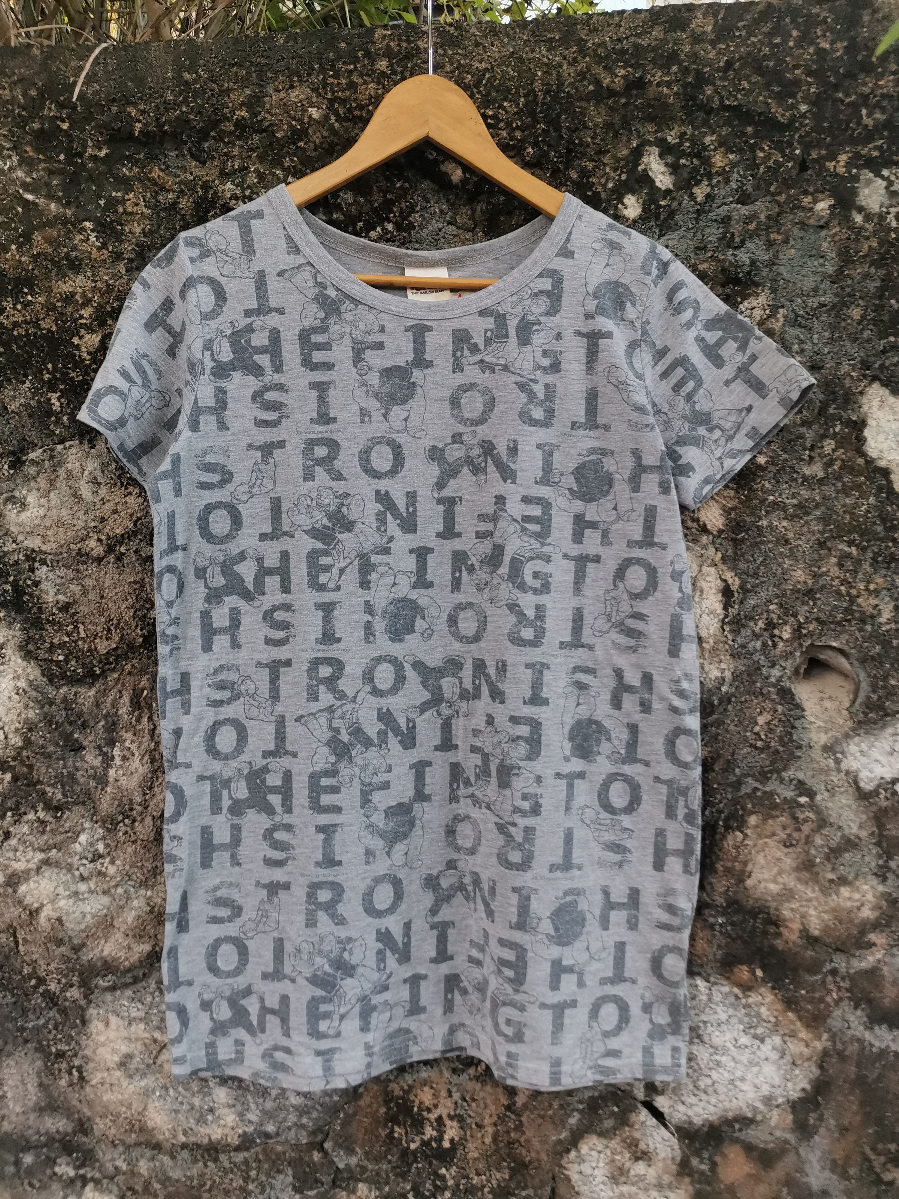 Cartoon Network Vintage Popeye Fullprint Women Tshirt Size S / US 4 / IT 40 - 1 Thumbnail