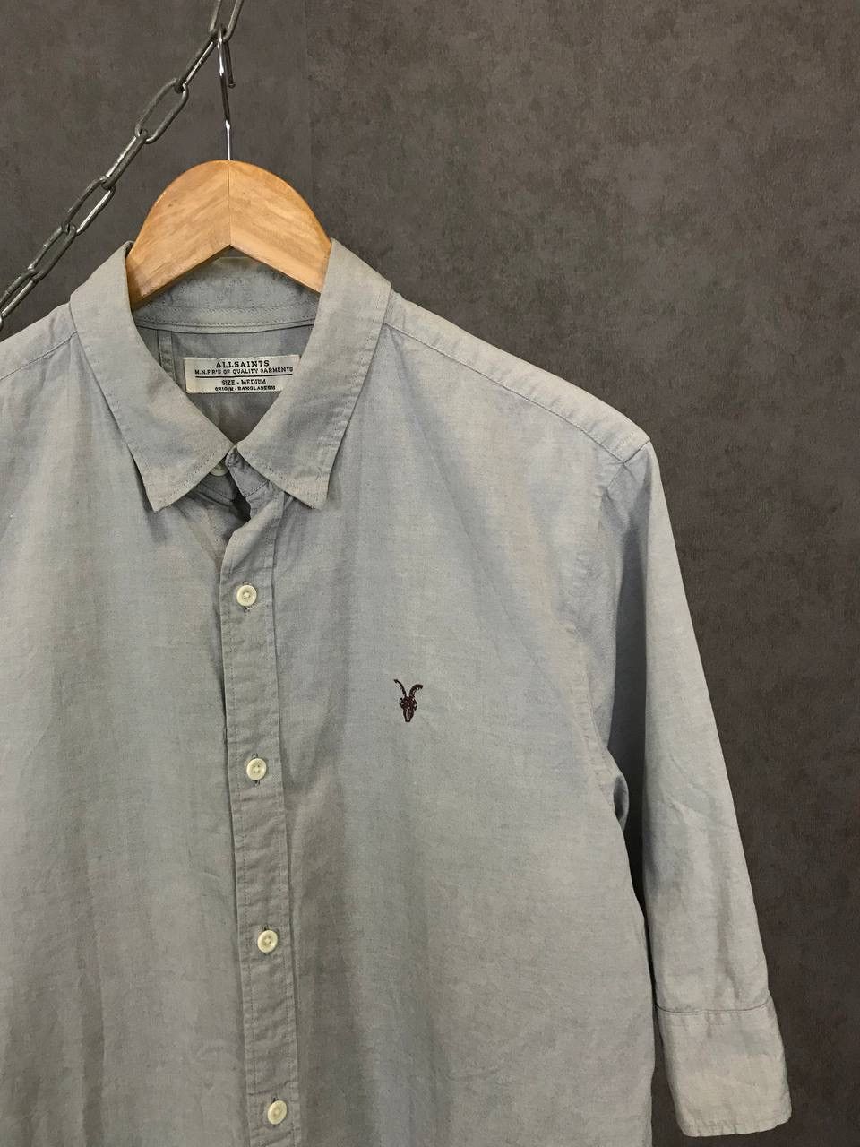 Allsaints Allsaints vintage 3/4 sleeve shirt Size US M / EU 48-50 / 2 - 2 Thumbnail