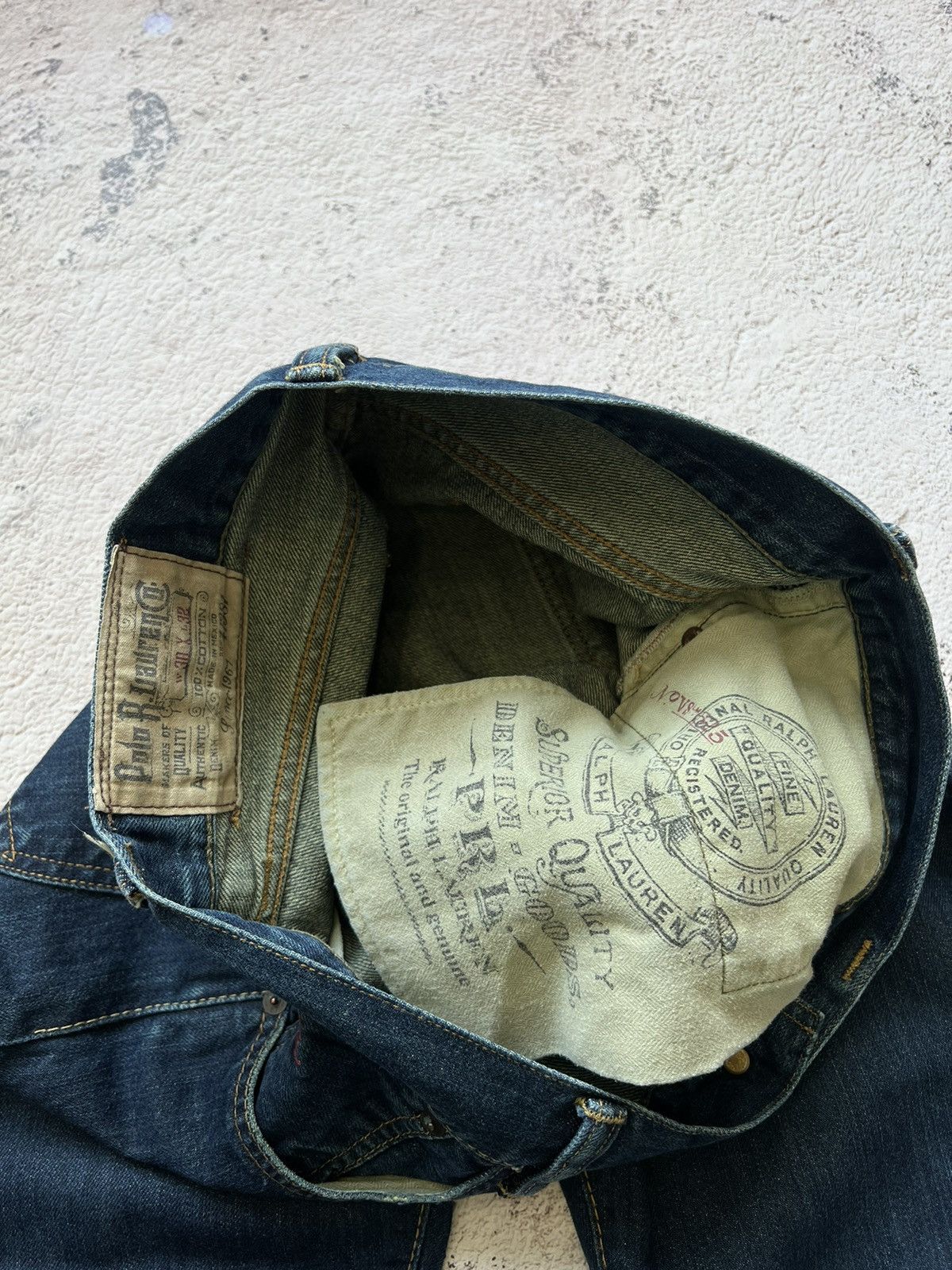 Polo Ralph Lauren × Ralph Lauren × Vintage Y2K Polo Ralph Lauren Denim Jeans / Pants Vintage Size US 32 / EU 48 - 14 Thumbnail