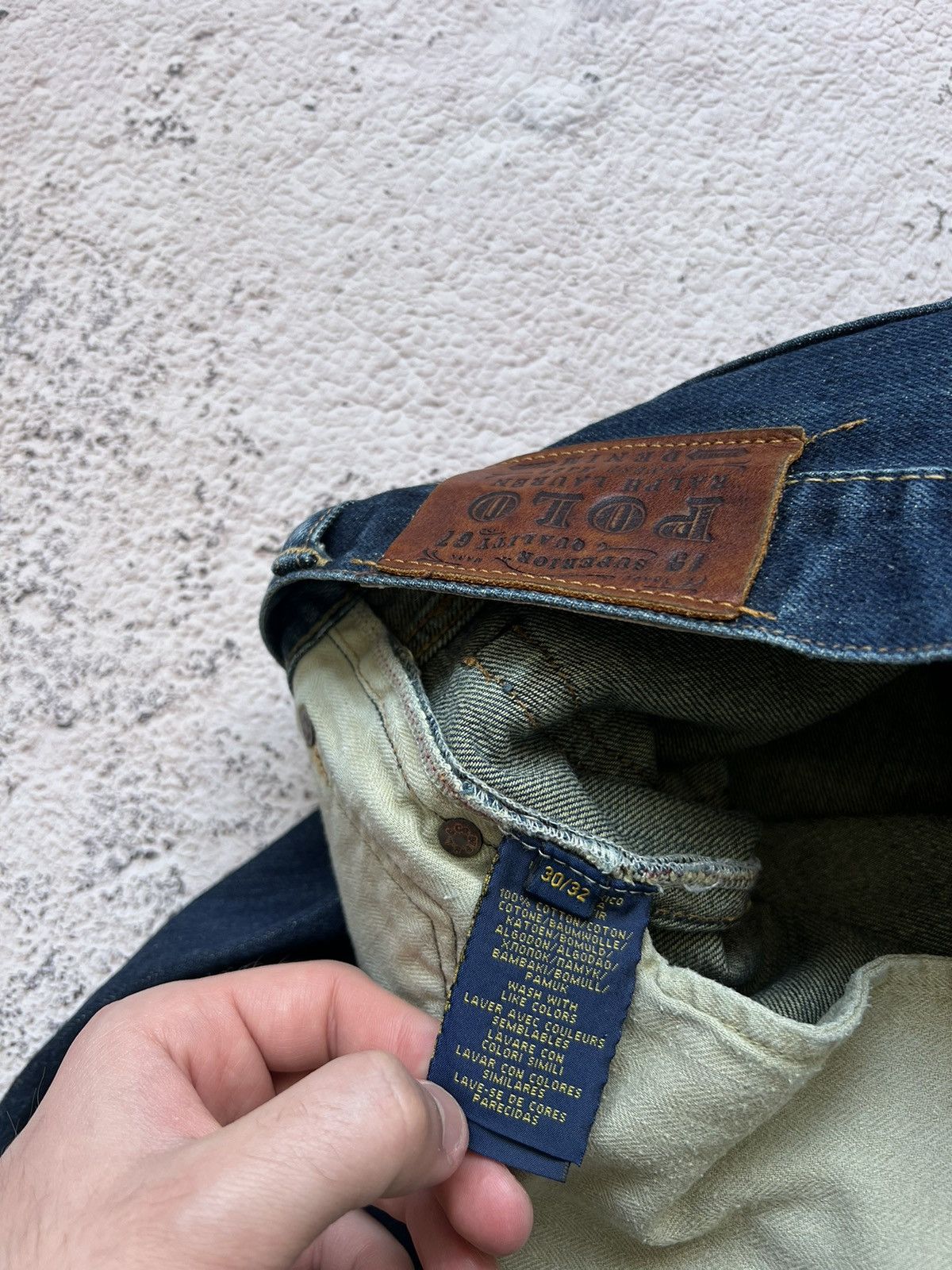 Polo Ralph Lauren × Ralph Lauren × Vintage Y2K Polo Ralph Lauren Denim Jeans / Pants Vintage Size US 32 / EU 48 - 10 Thumbnail