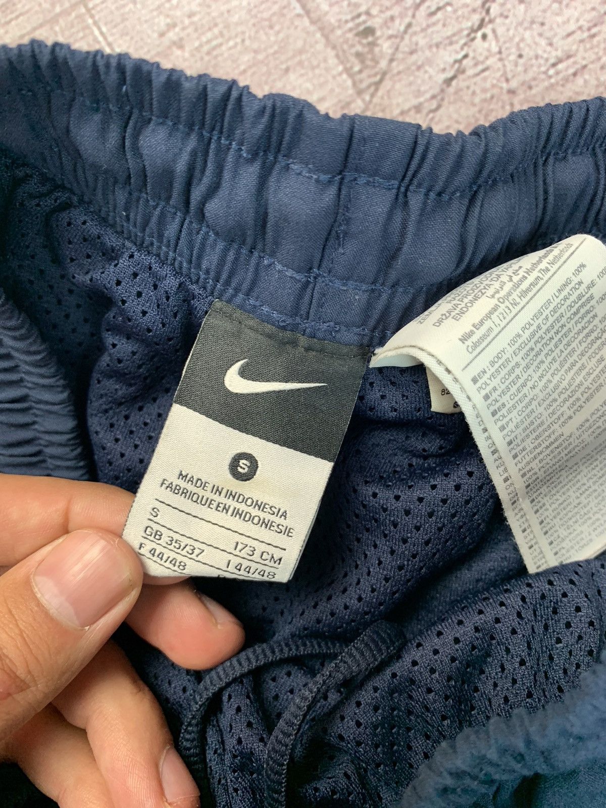 Nike × Vintage Nike Vintage Mens Nylon Pants Drill Style Size US 30 / EU 46 - 6 Thumbnail