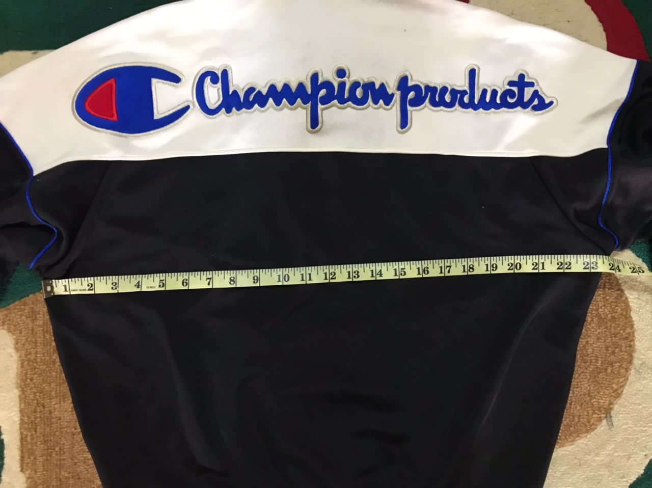 Champion × Vintage 🔥Vintage🔥 Champion product Spell Out Embroid Tracktop Size US M / EU 48-50 / 2 - 8 Thumbnail
