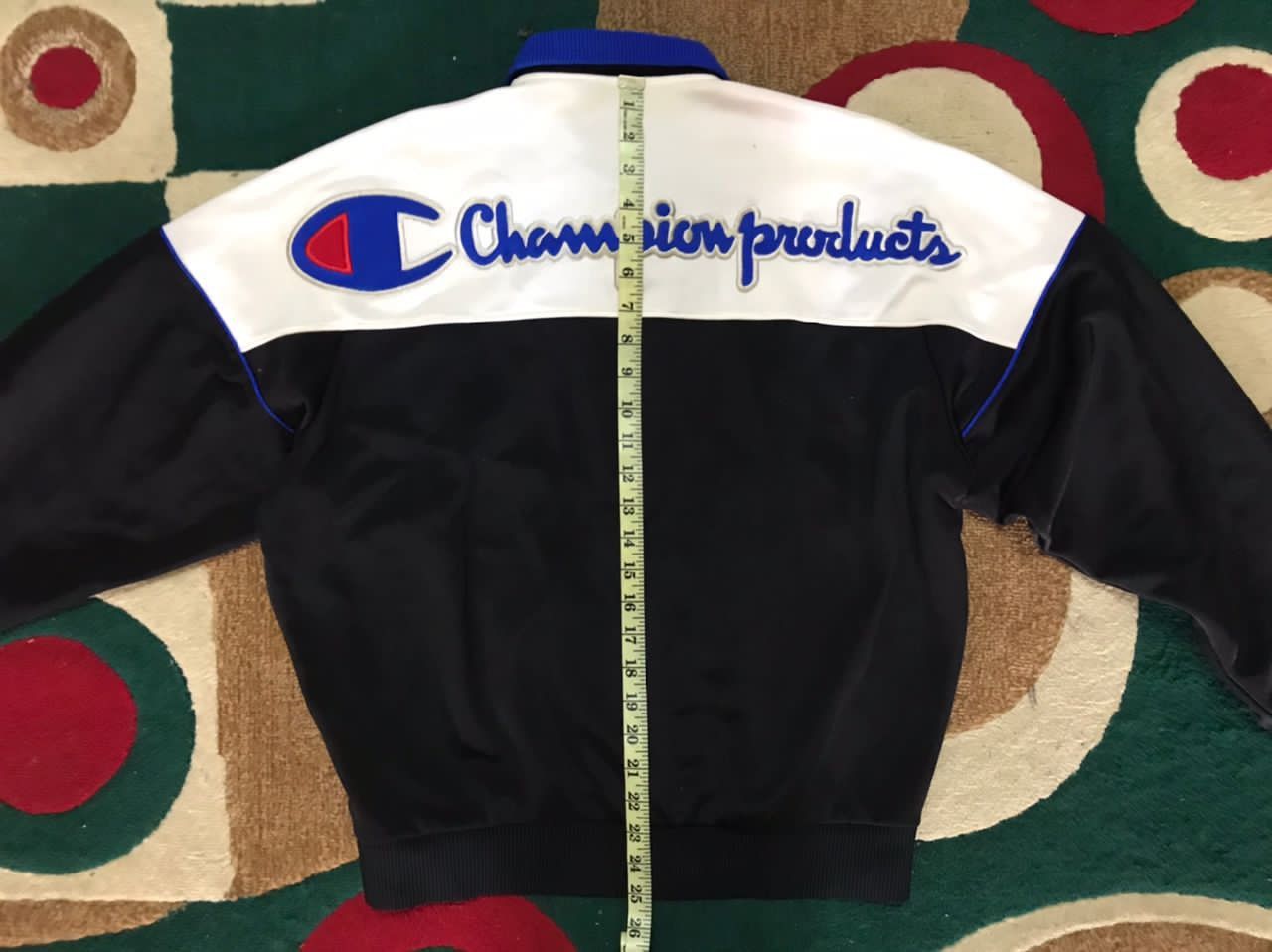 Champion × Vintage 🔥Vintage🔥 Champion product Spell Out Embroid Tracktop Size US M / EU 48-50 / 2 - 7 Thumbnail