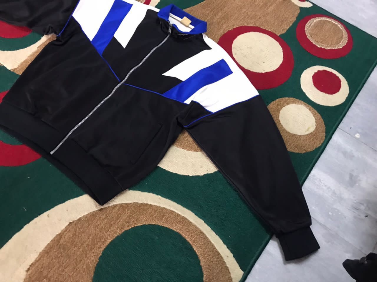 Champion × Vintage 🔥Vintage🔥 Champion product Spell Out Embroid Tracktop Size US M / EU 48-50 / 2 - 4 Thumbnail