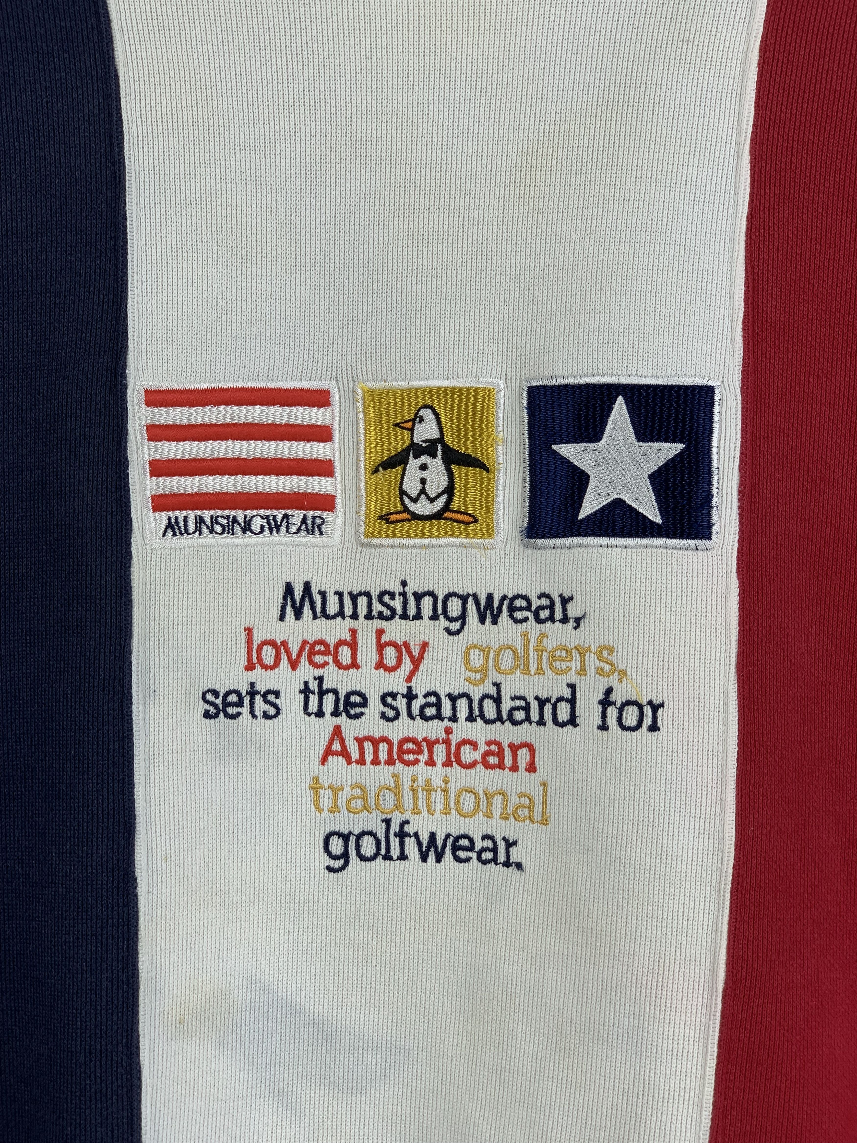 Grand Slam × Japanese Brand × Vintage Vintage 80s Munsingwear Grandslam Big Logo Sweatshirt Size US L / EU 52-54 / 3 - 6 Thumbnail