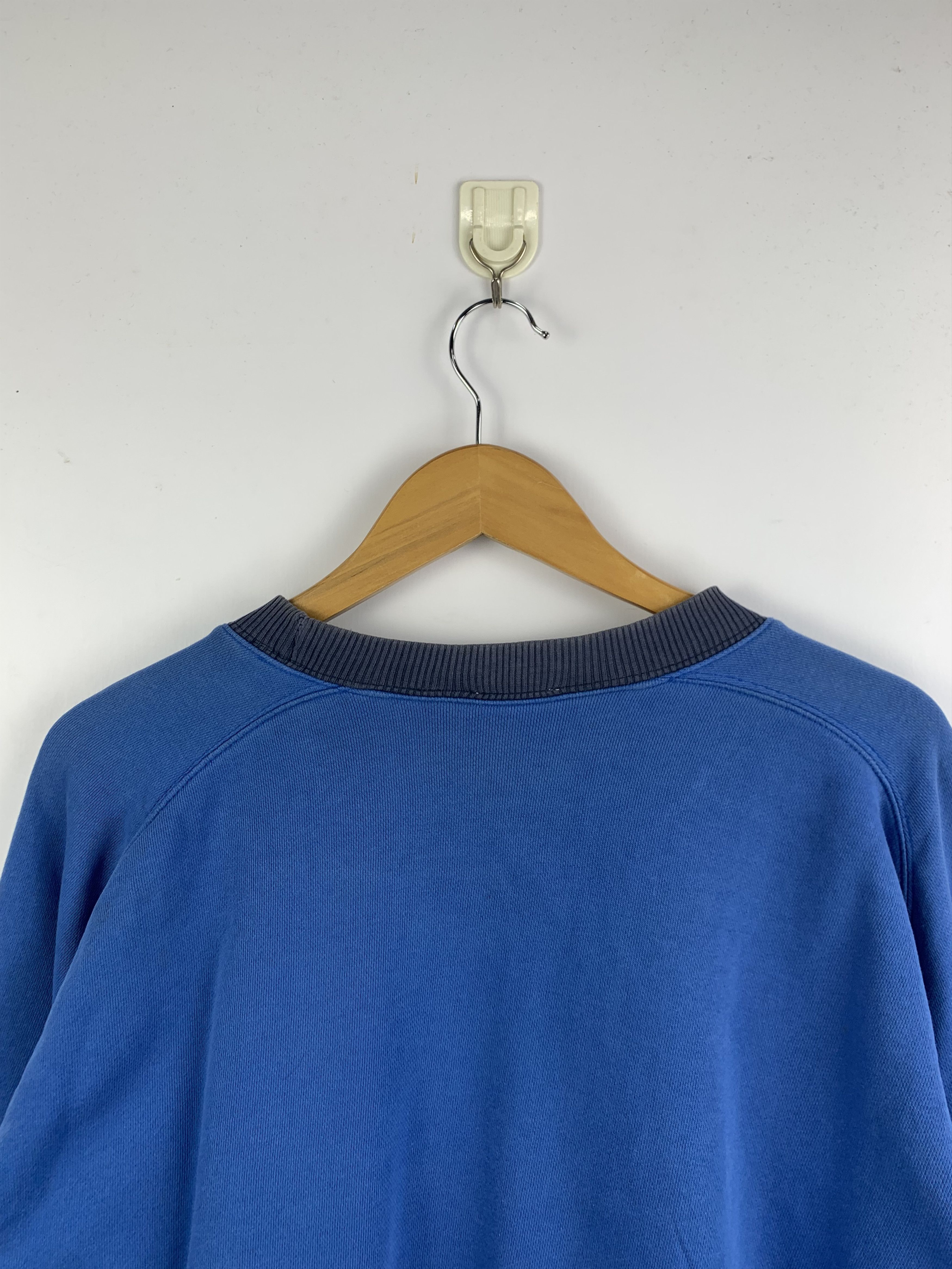 Reebok × Vintage Vintage 90s Reebok Big Logo Crewneck Pullover Sweatshirt Size US L / EU 52-54 / 3 - 4 Thumbnail