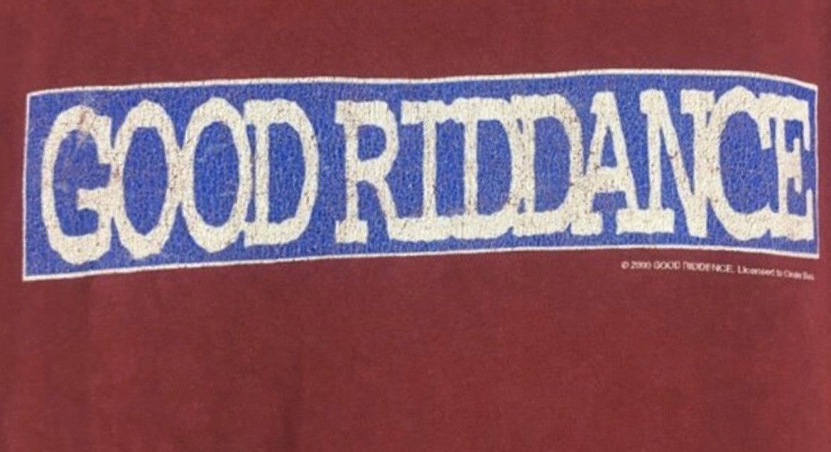 Band Tees Vintage Y2K Good Riddance Punk rock band Wreck Chords tee Size US L / EU 52-54 / 3 - 4 Thumbnail