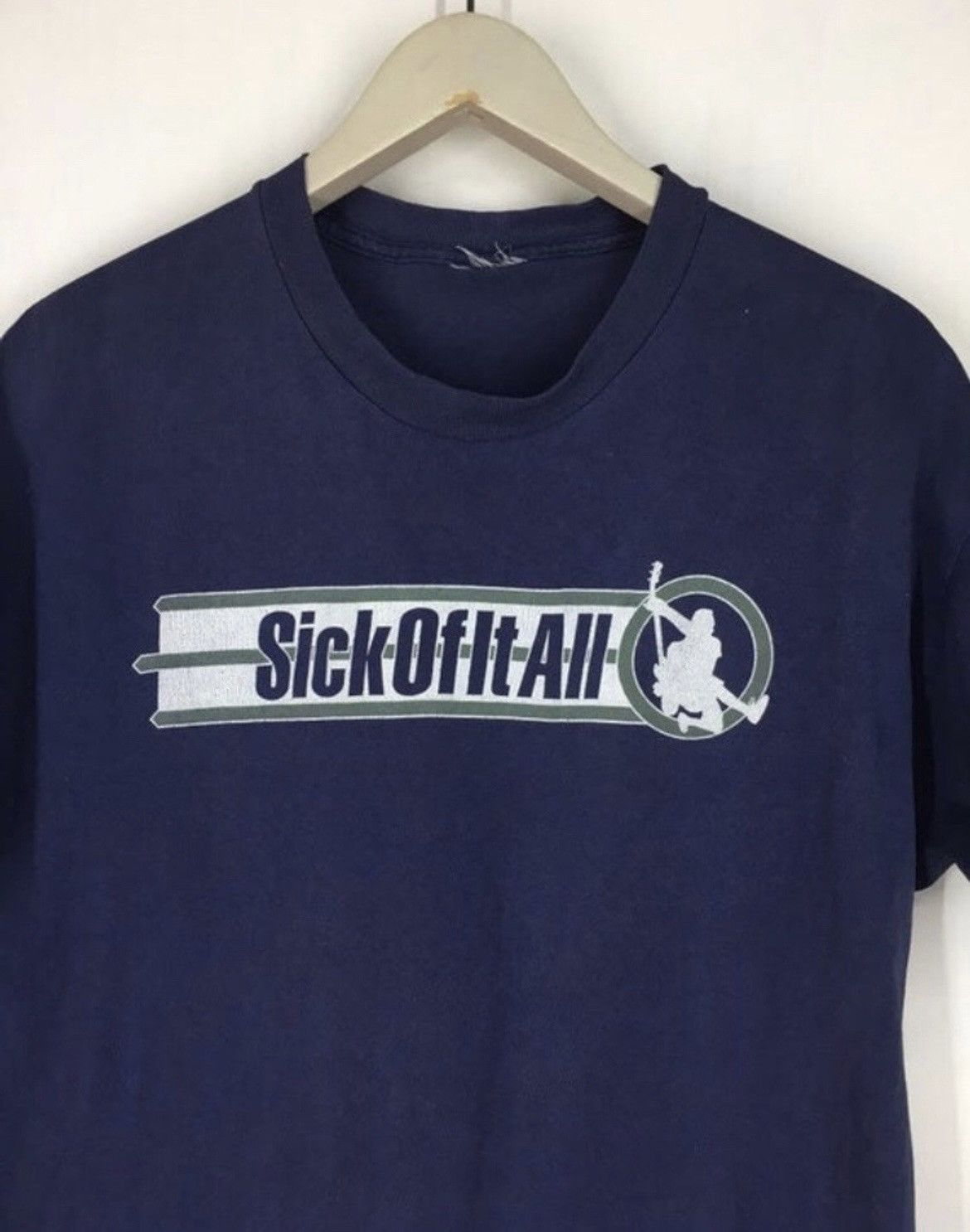 Band Tees Vintage 90s Sick Of It All hardcore punk band t Shirt Size US M / EU 48-50 / 2 - 3 Thumbnail