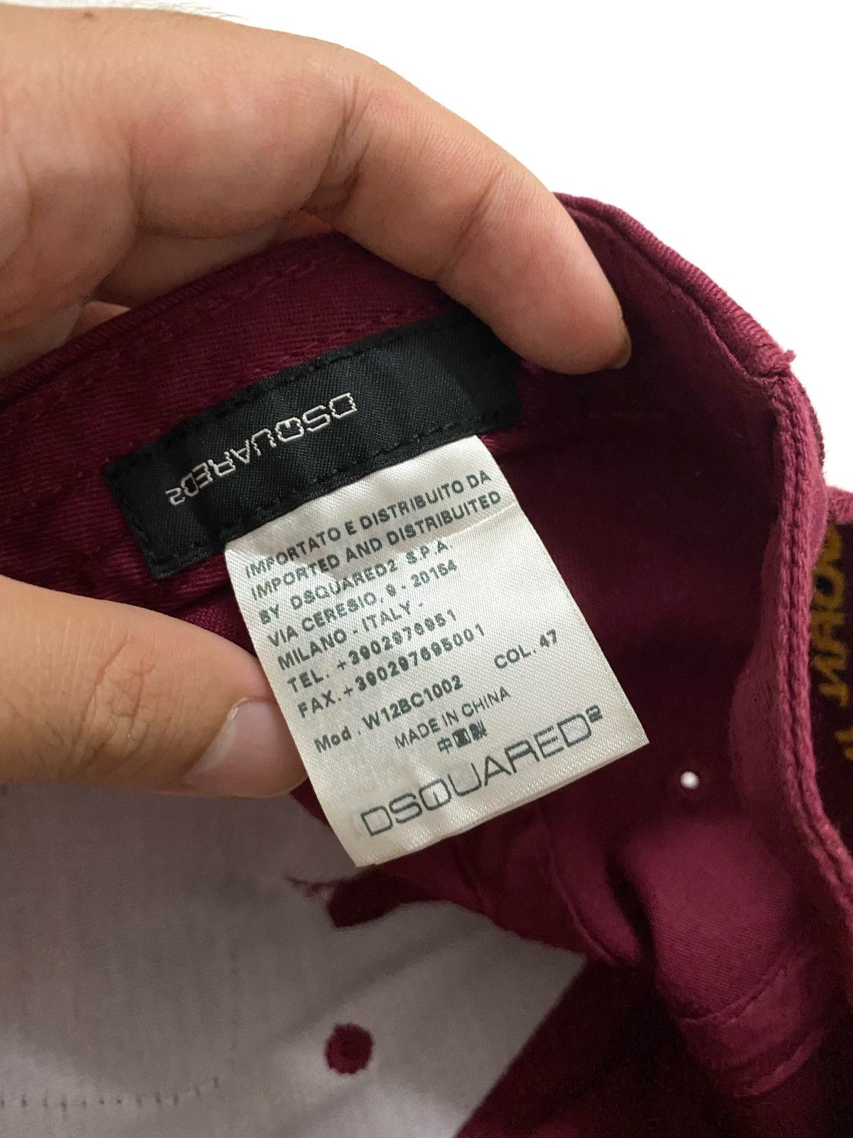 Dsquared2 Vintage Dsquared2 Canadian Brothers Cap Size ONE SIZE - 9 Thumbnail