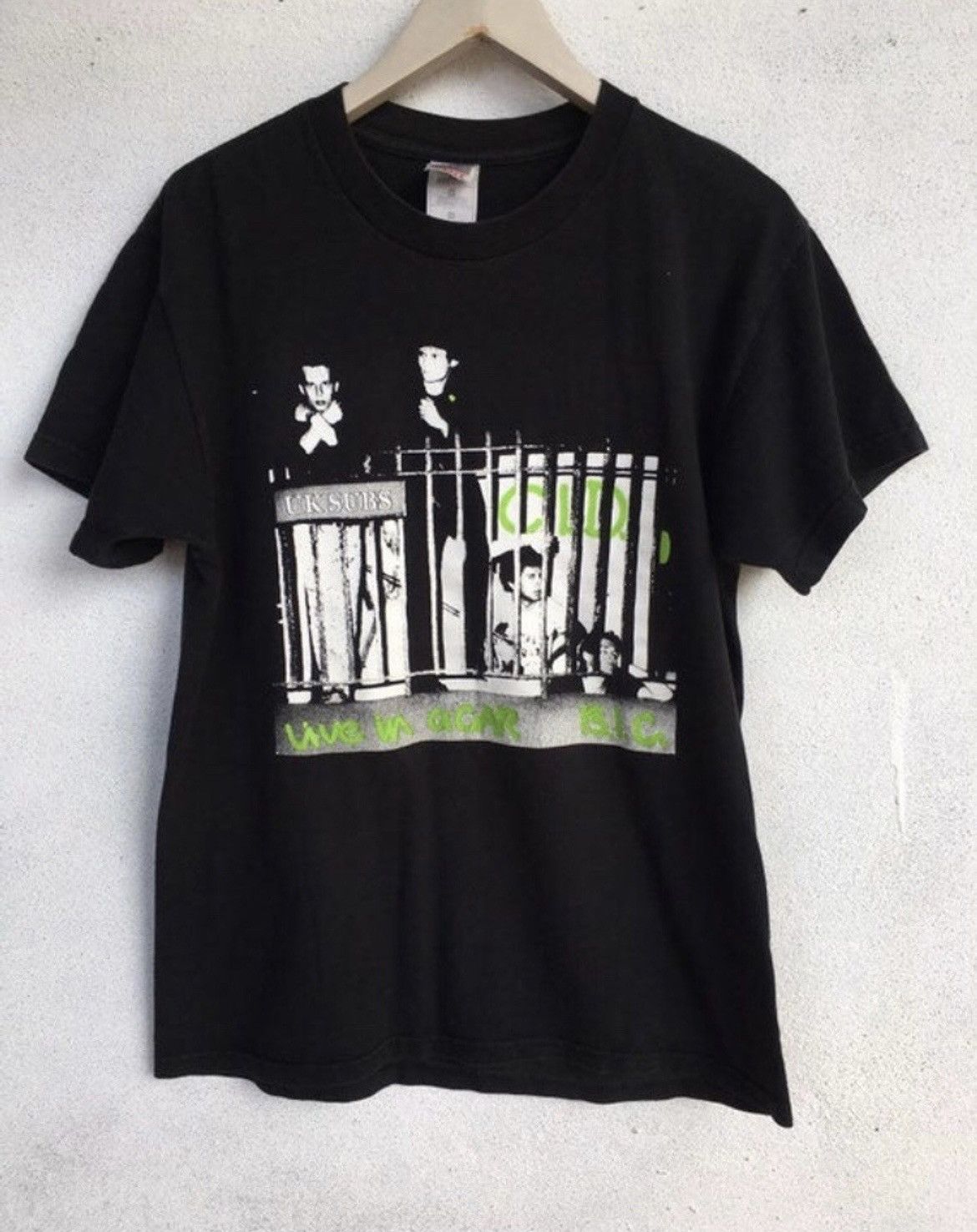 Band Tees Vintage 90s UK SUBS live in a car B.I.C. Punk band t shirt Size US M / EU 48-50 / 2 - 1 Thumbnail