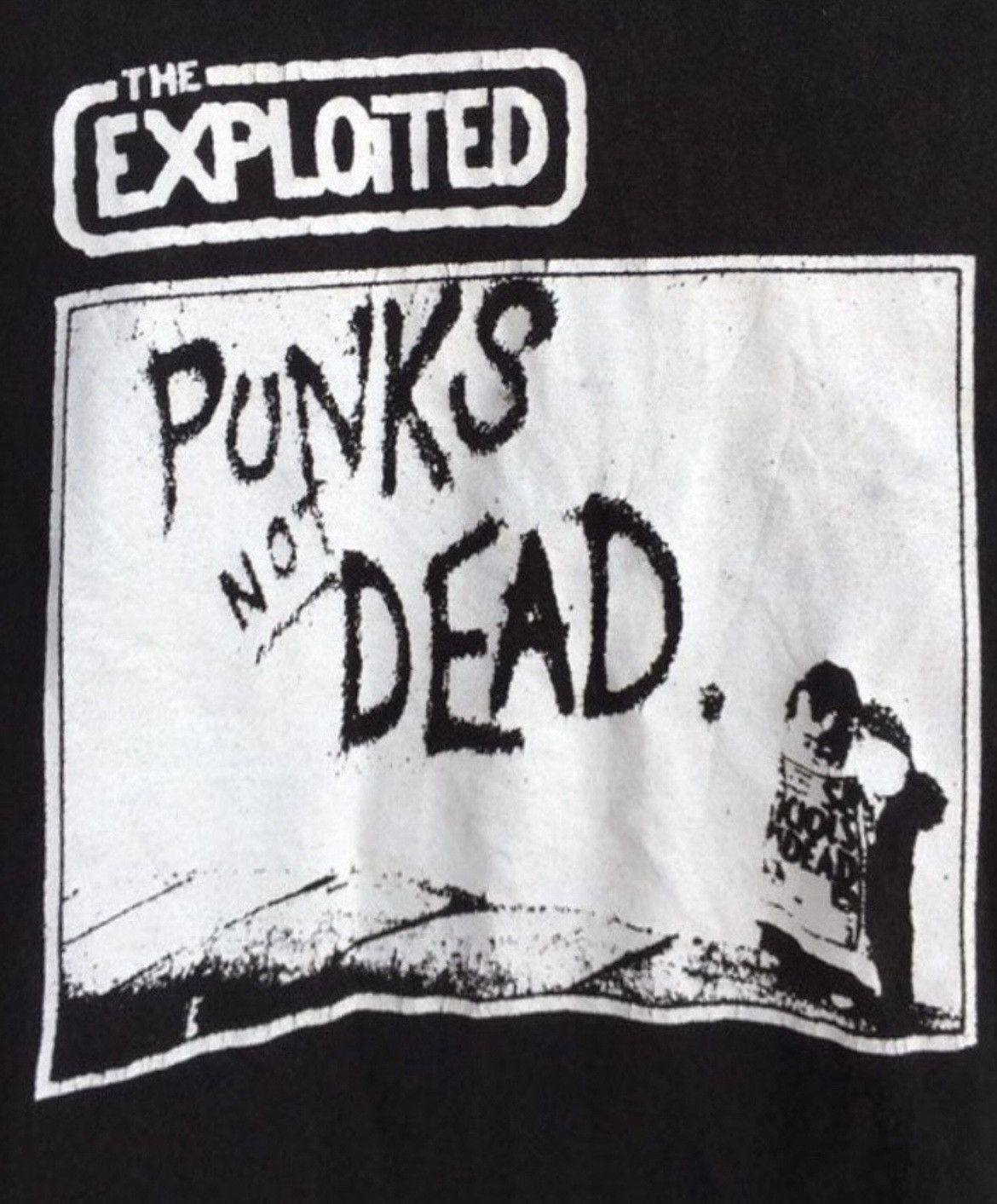 Band Tees Vintage Y2K The Exploited punk not dead band promot shirt Size US M / EU 48-50 / 2 - 3 Thumbnail