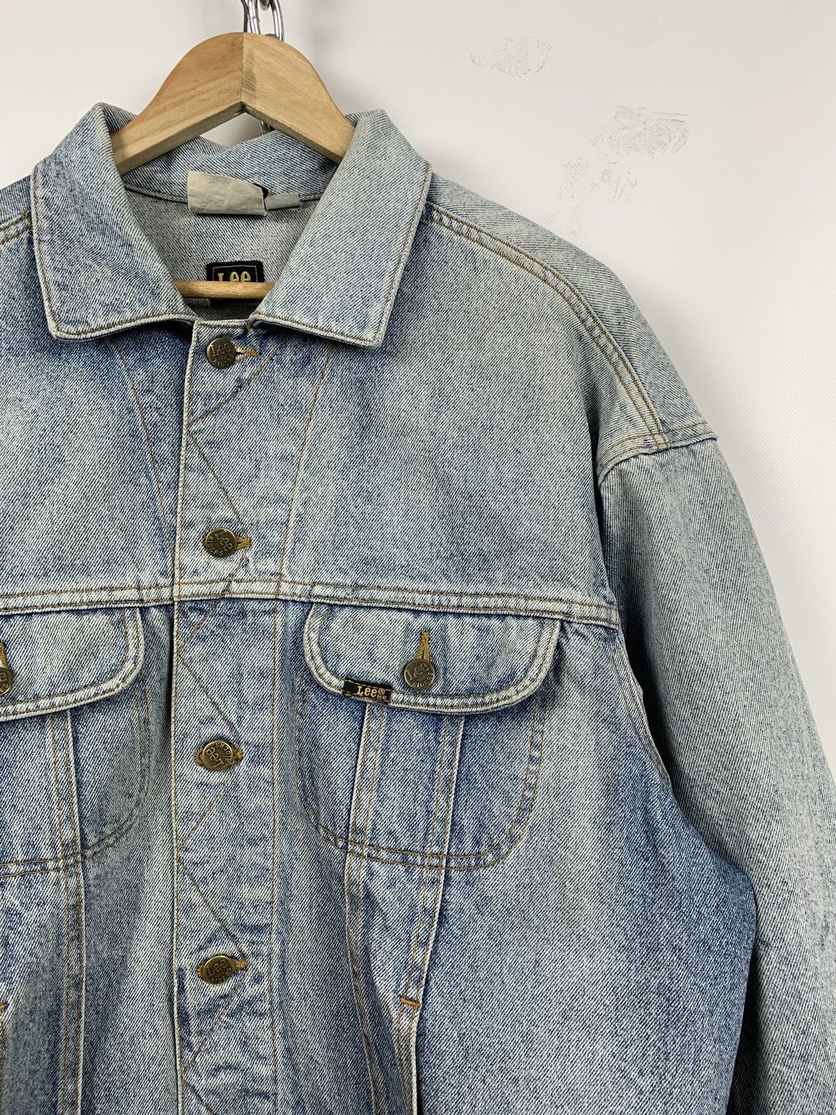 Hard Rock Cafe Vintage Lee Hard Rock Cafe London Denim Jacket Size US L / EU 52-54 / 3 - 8 Thumbnail