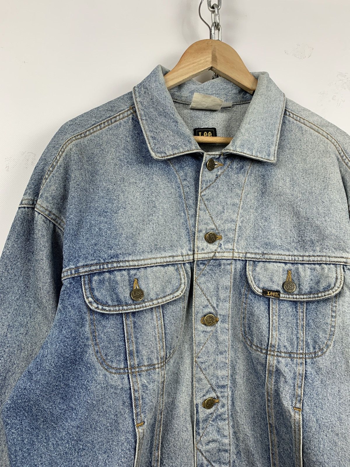 Hard Rock Cafe Vintage Lee Hard Rock Cafe London Denim Jacket Size US L / EU 52-54 / 3 - 9 Thumbnail