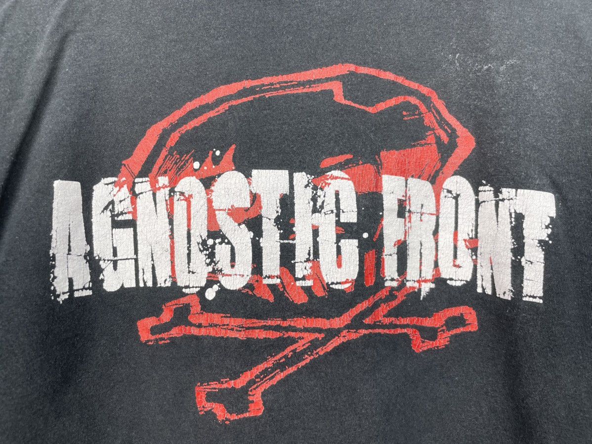 Band Tees Vintage Y2K Agnostic Front hardcore punk band t shirt Size US XL / EU 56 / 4 - 5 Thumbnail