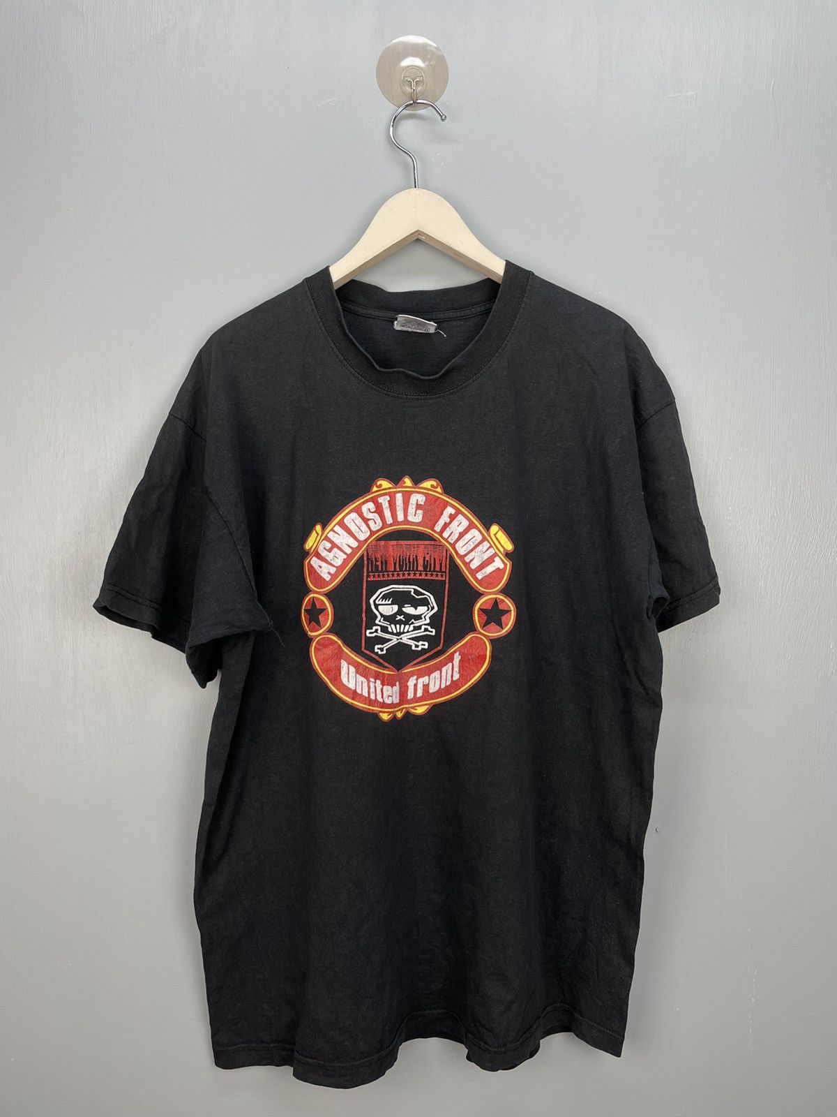 Band Tees Vintage Y2K Agnostic Front hardcore punk band t shirt Size US XL / EU 56 / 4 - 1 Thumbnail
