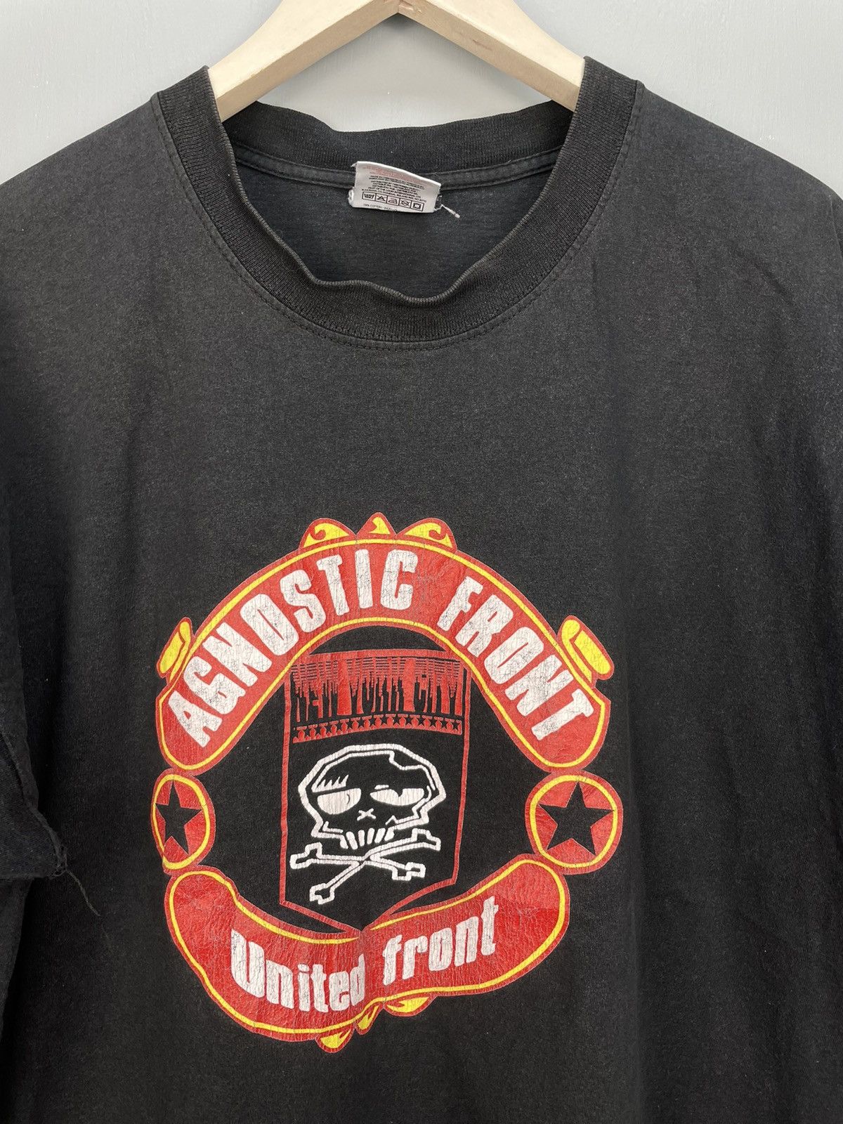 Band Tees Vintage Y2K Agnostic Front hardcore punk band t shirt Size US XL / EU 56 / 4 - 3 Thumbnail