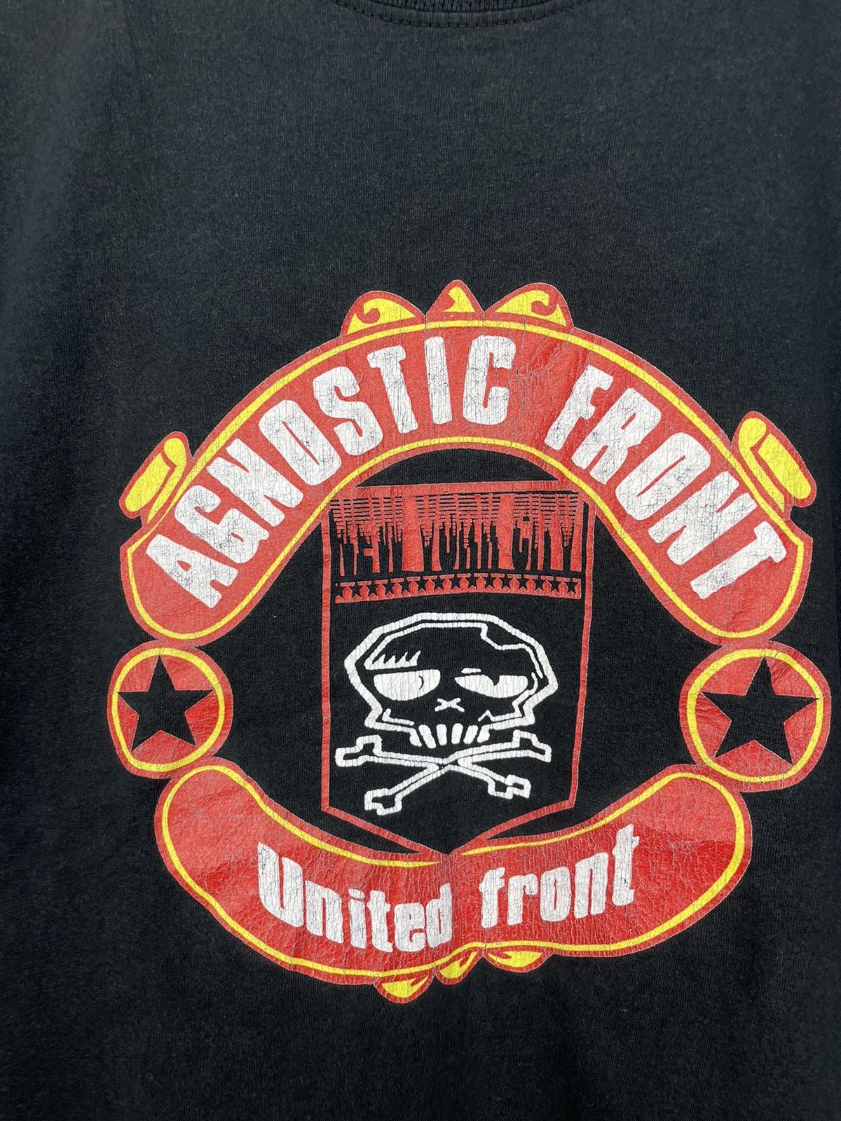 Band Tees Vintage Y2K Agnostic Front hardcore punk band t shirt Size US XL / EU 56 / 4 - 4 Thumbnail