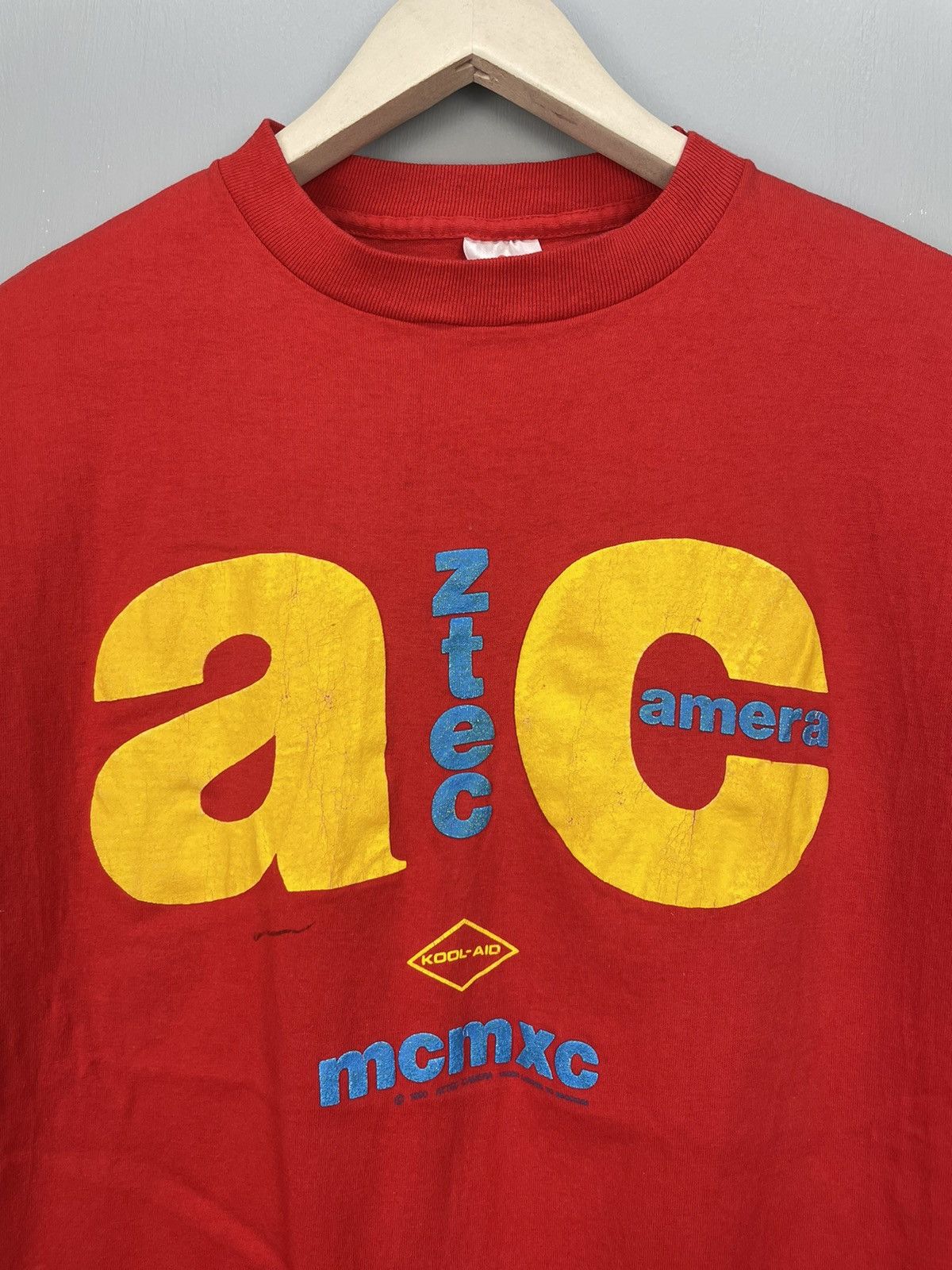 Band Tees Vintage 90s aztec camera new wave band US tour t shirt Size US L / EU 52-54 / 3 - 3 Thumbnail