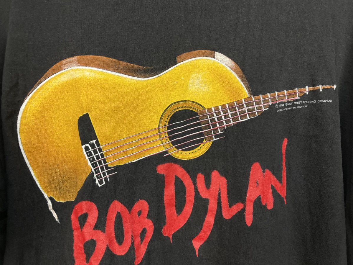Band Tees Vintage 90s Bob Dylan t shirt Size US XL / EU 56 / 4 - 4 Thumbnail