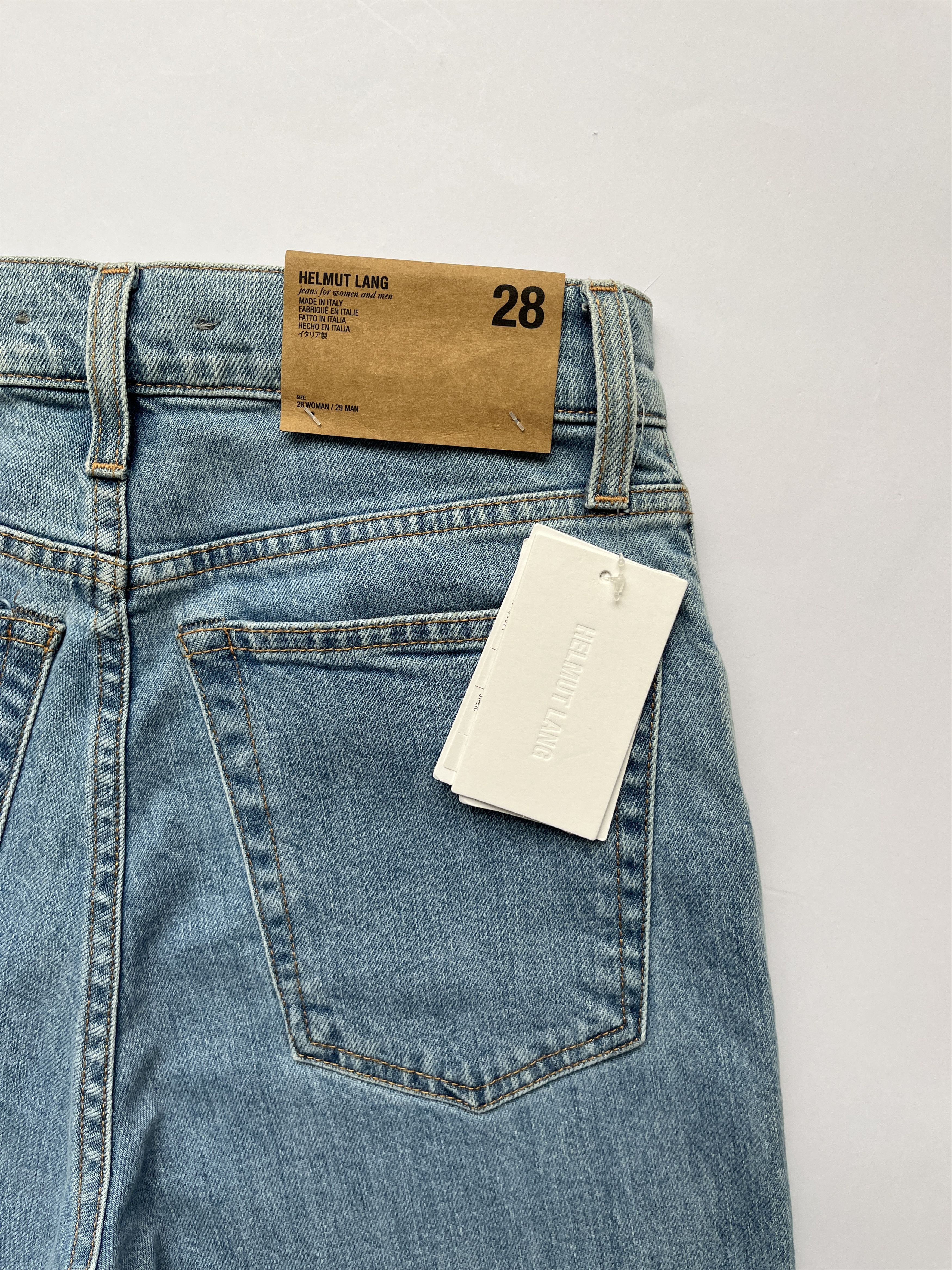 Helmut Lang ⚡️QUICK SALE⚡️Helmut Lang Blue Hi Bootcut High Rise Jeans Size 28" / US 6 / IT 42 - 3 Thumbnail
