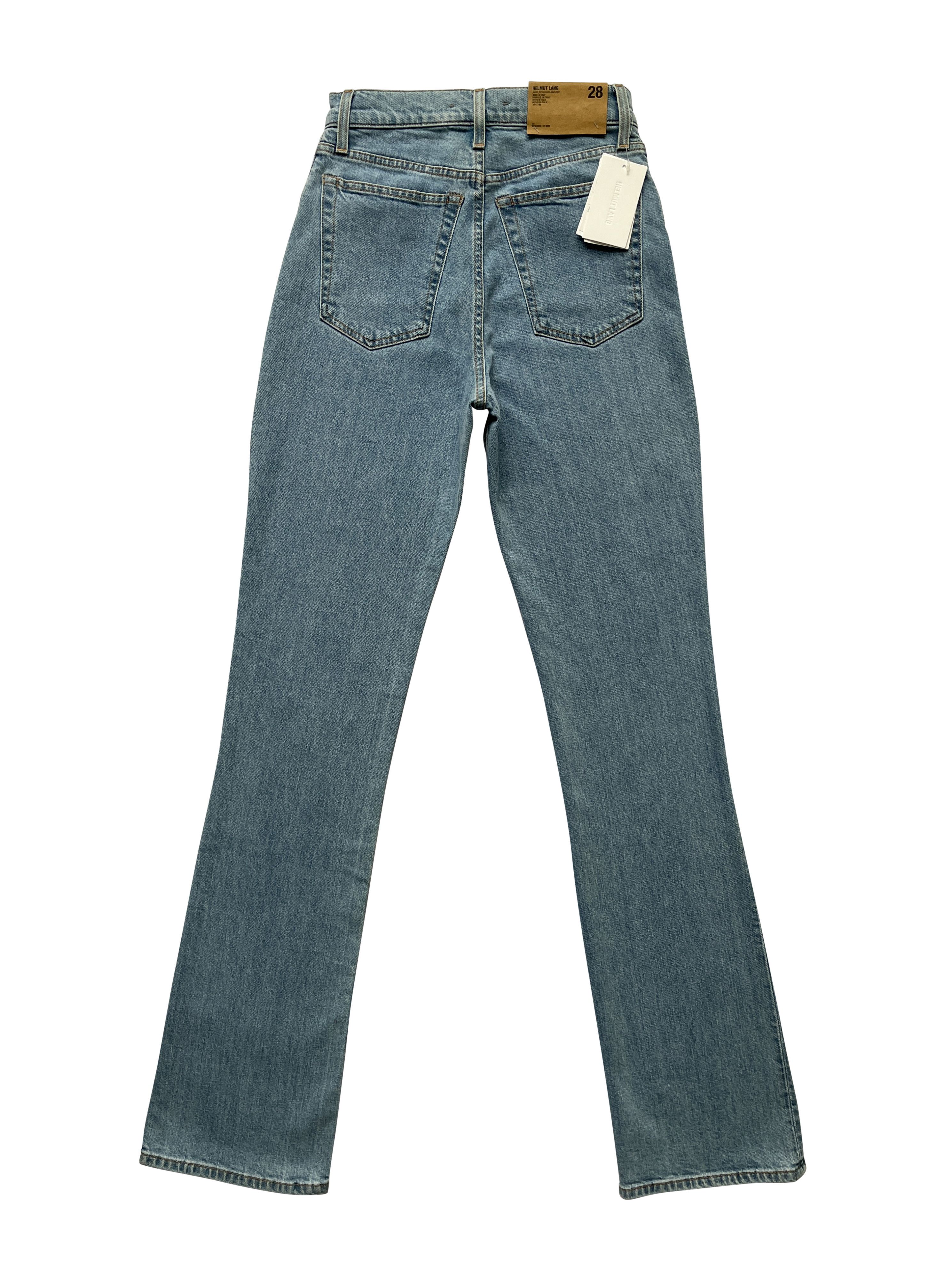 Helmut Lang ⚡️QUICK SALE⚡️Helmut Lang Blue Hi Bootcut High Rise Jeans Size 28" / US 6 / IT 42 - 2 Thumbnail