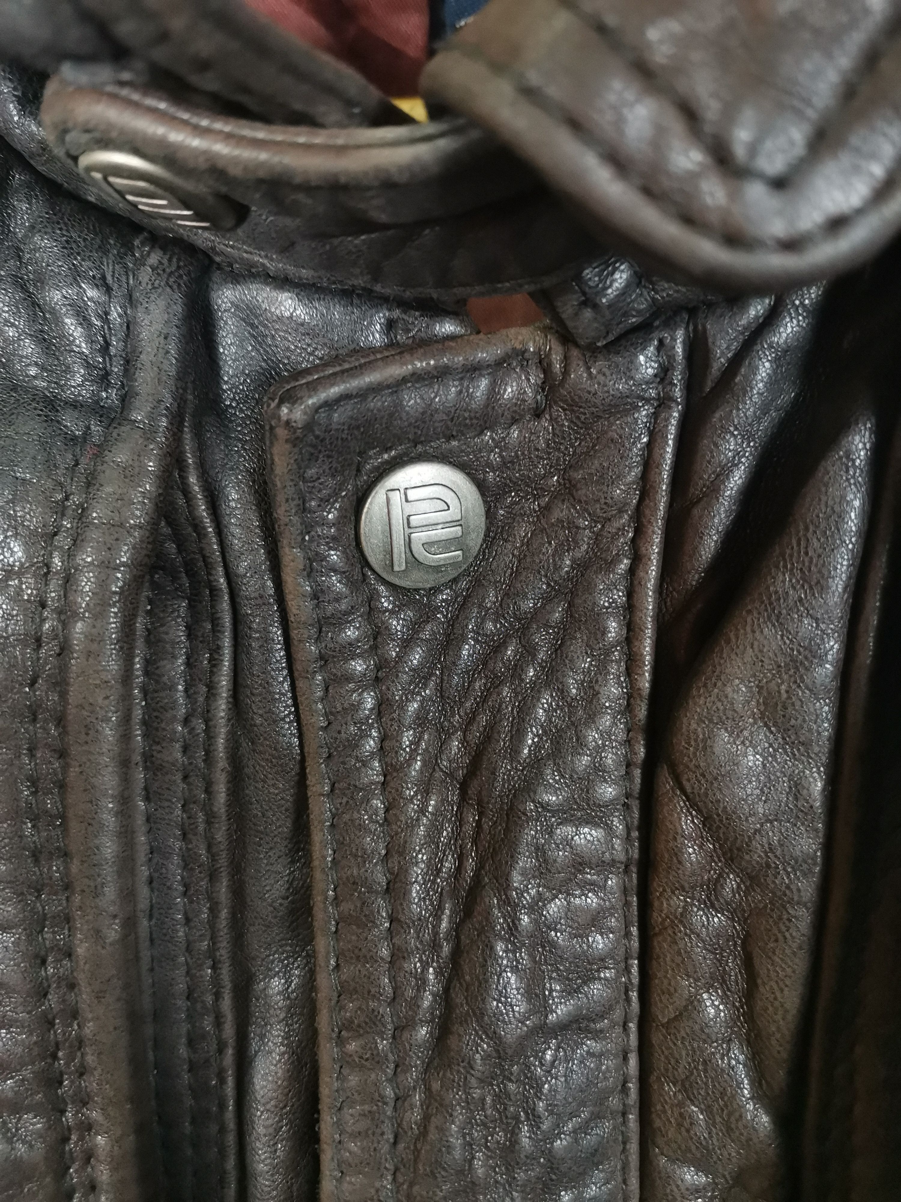 Japanese Brand Vintage 80s Sheep Skin Leather Jacket By Robert Comstock Size US S / EU 44-46 / 1 - 2 Thumbnail
